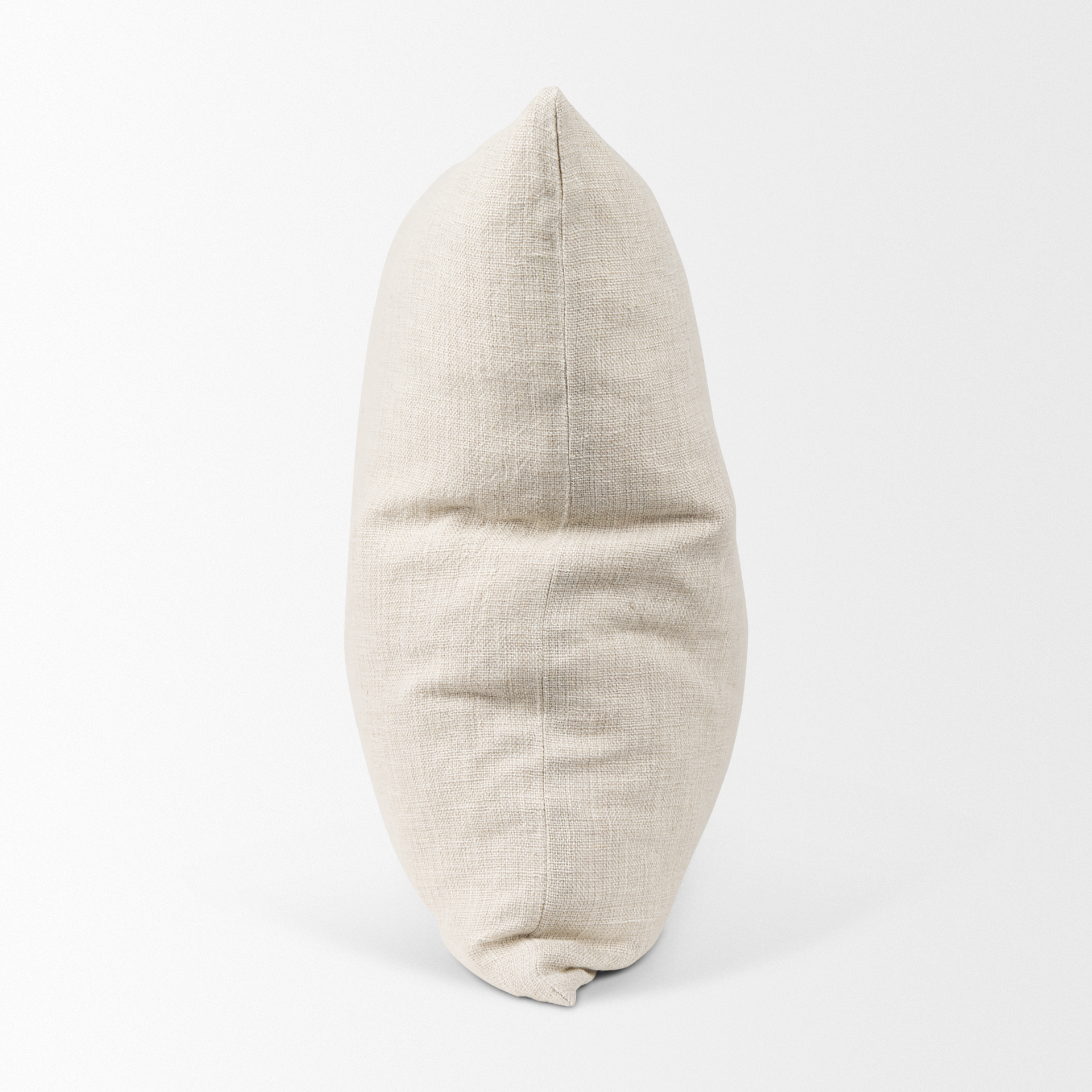 jacklyn cream linen square decorative pillow cover