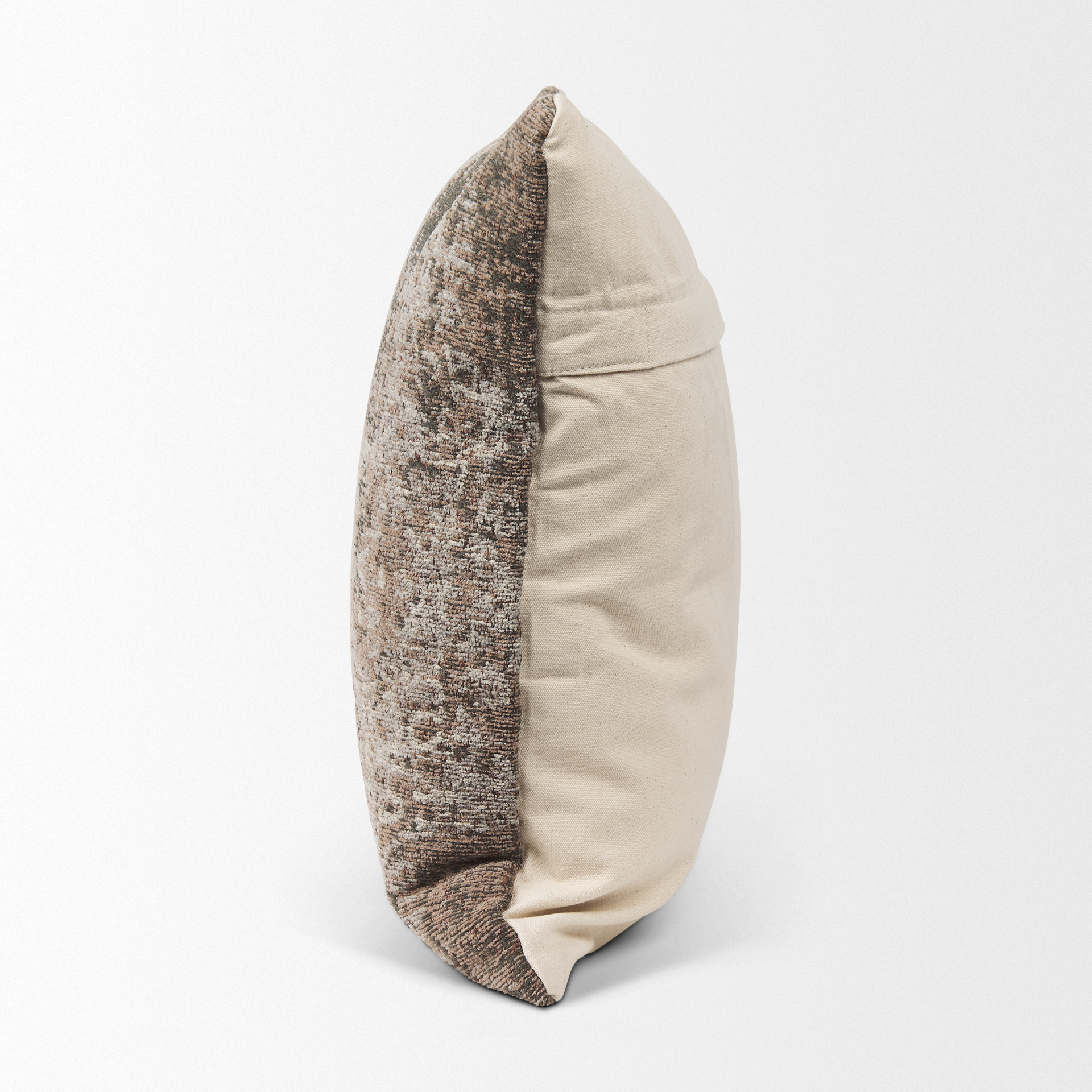 khloe taupe square pillow cover