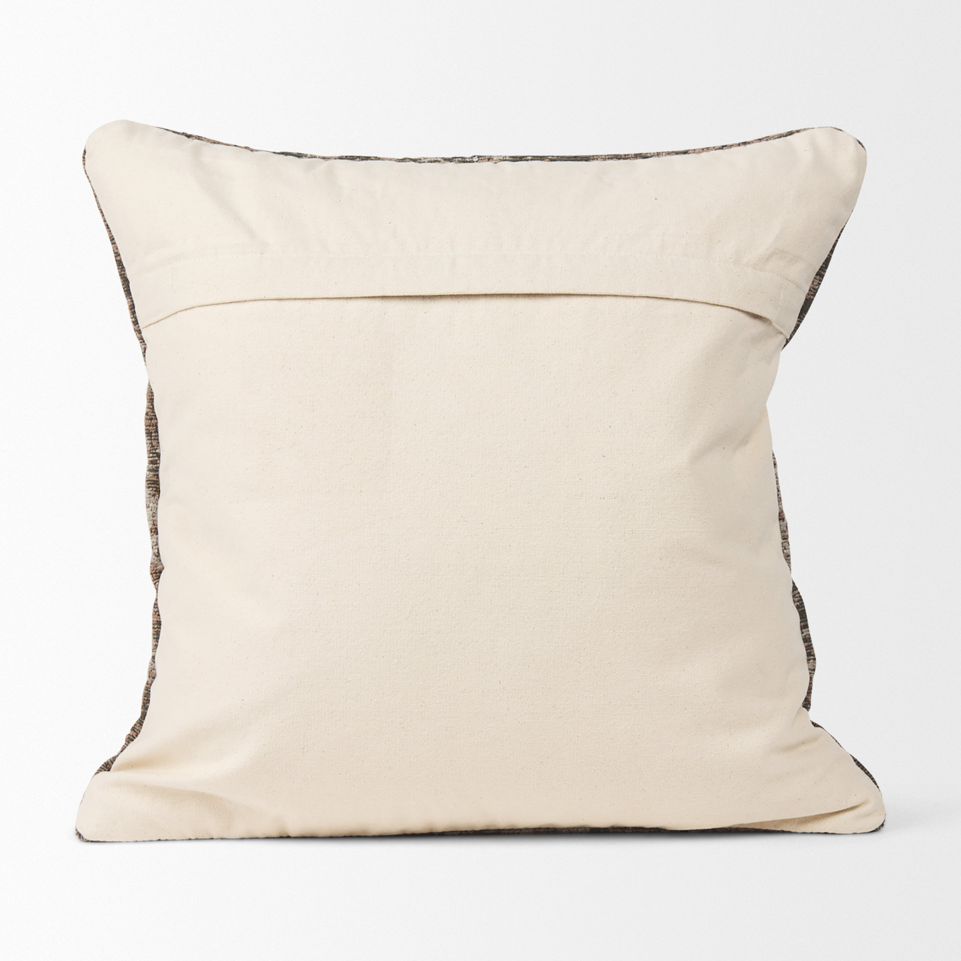 khloe taupe square pillow cover