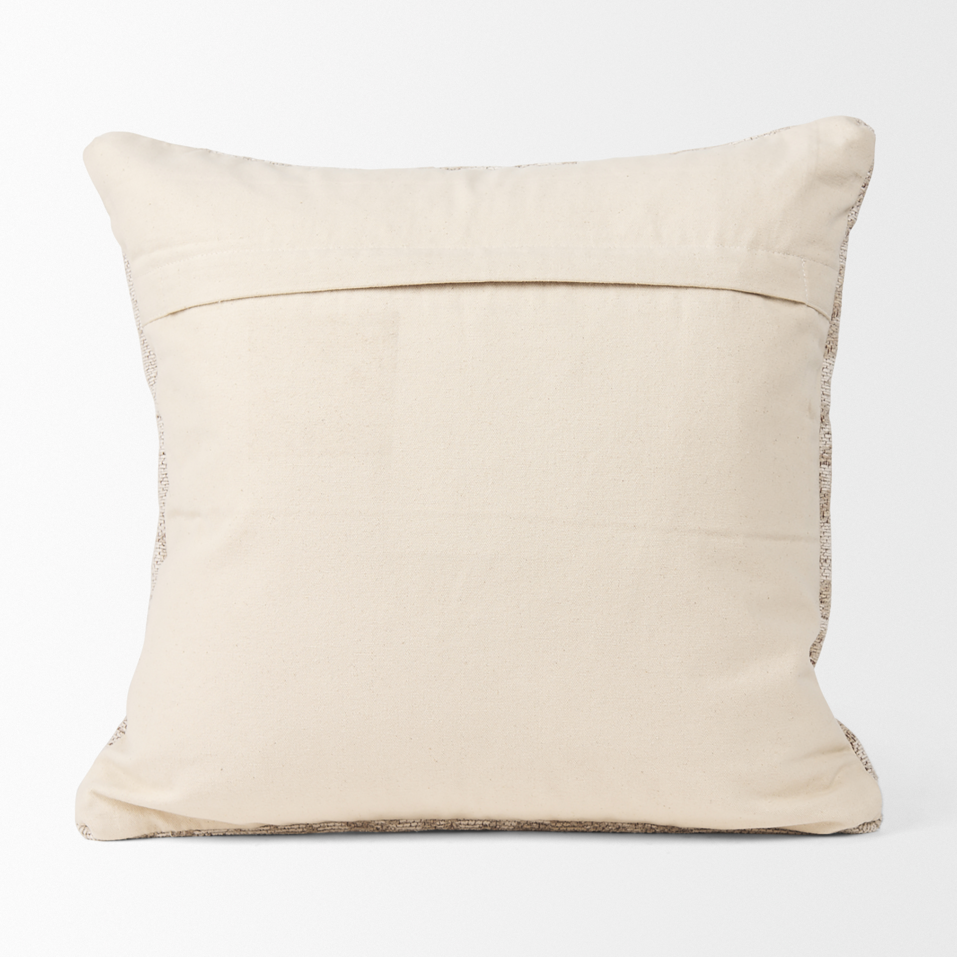 khloe cream square pillow cover