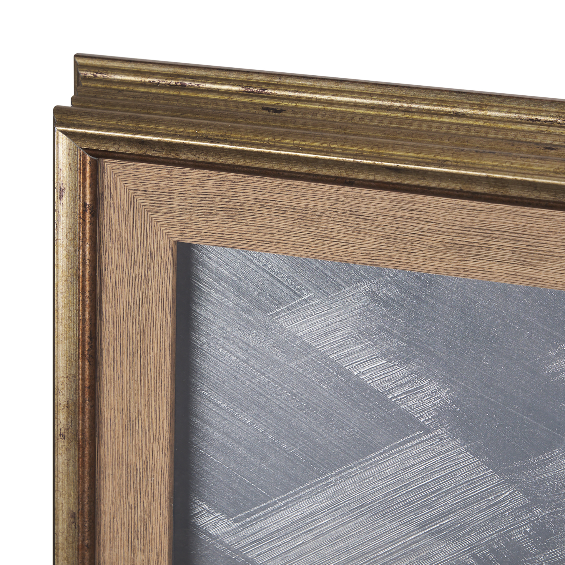 rainy landscape by mercana studio a hand embelished textured framed art print