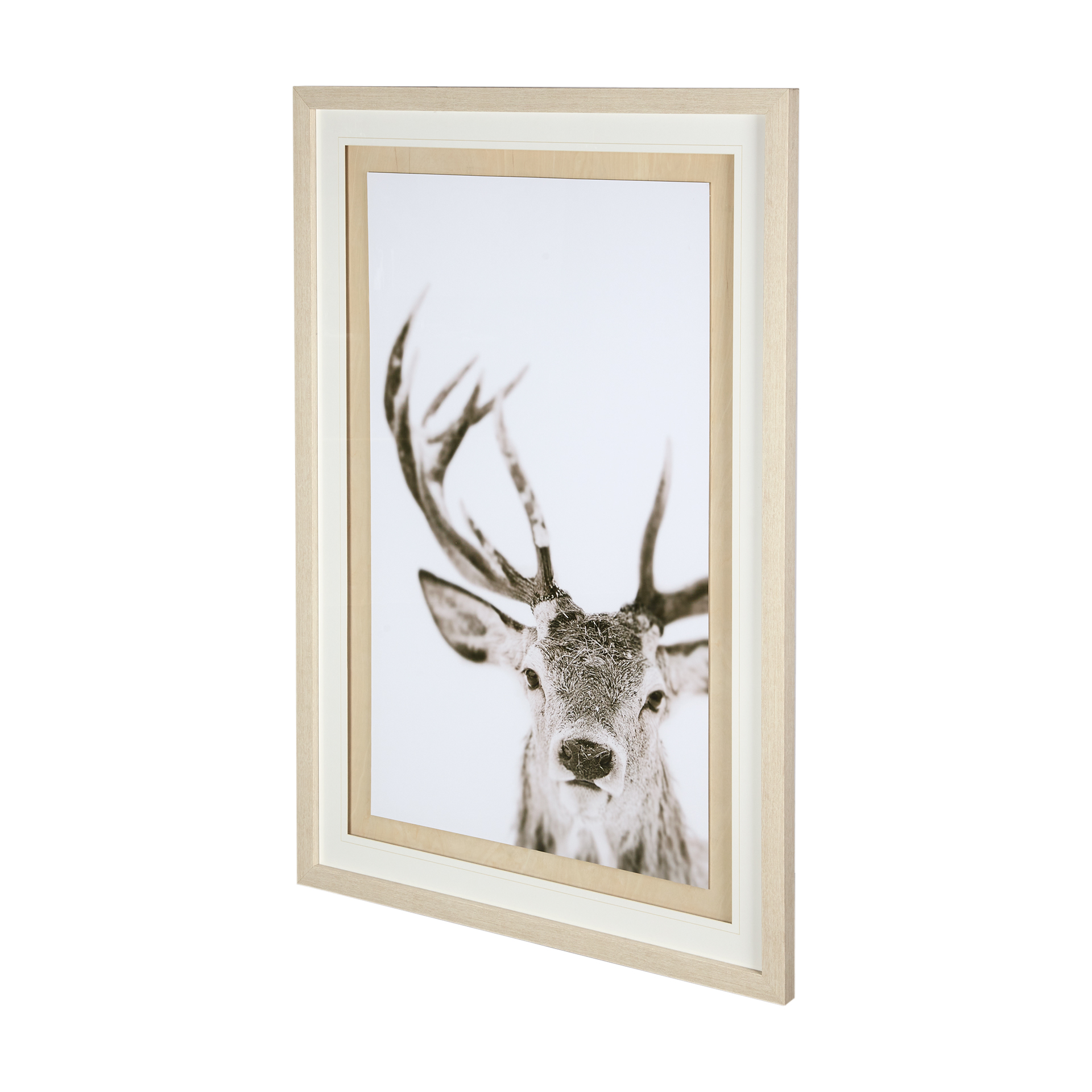 ciervo 1 by the studio a framed art print matted under glass