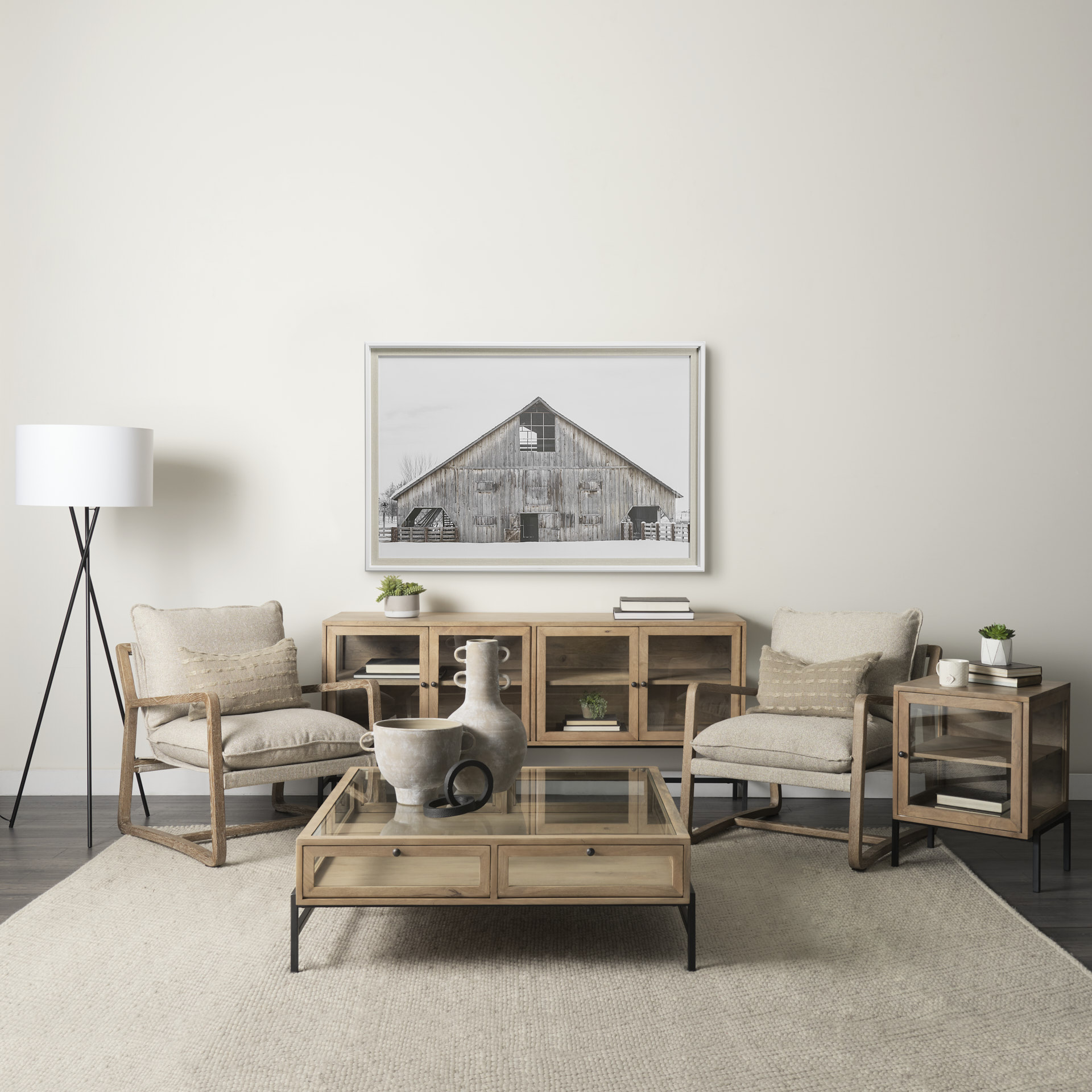 awhc barn 1 by chris dunker a framed art print matted under glass
