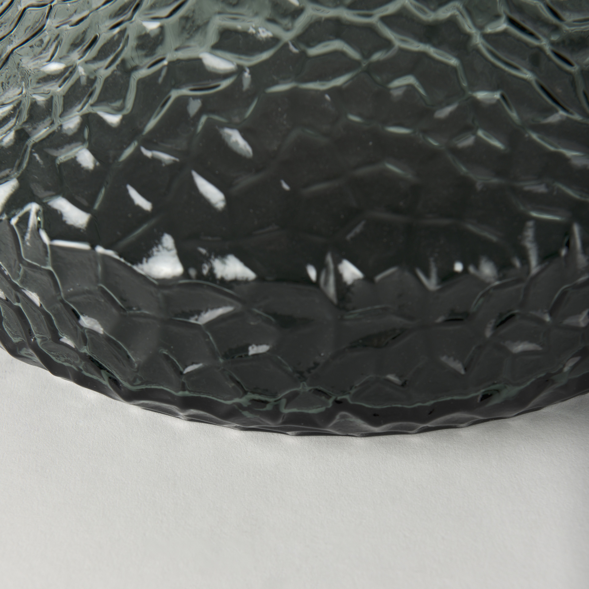 jolene tall green glass vase