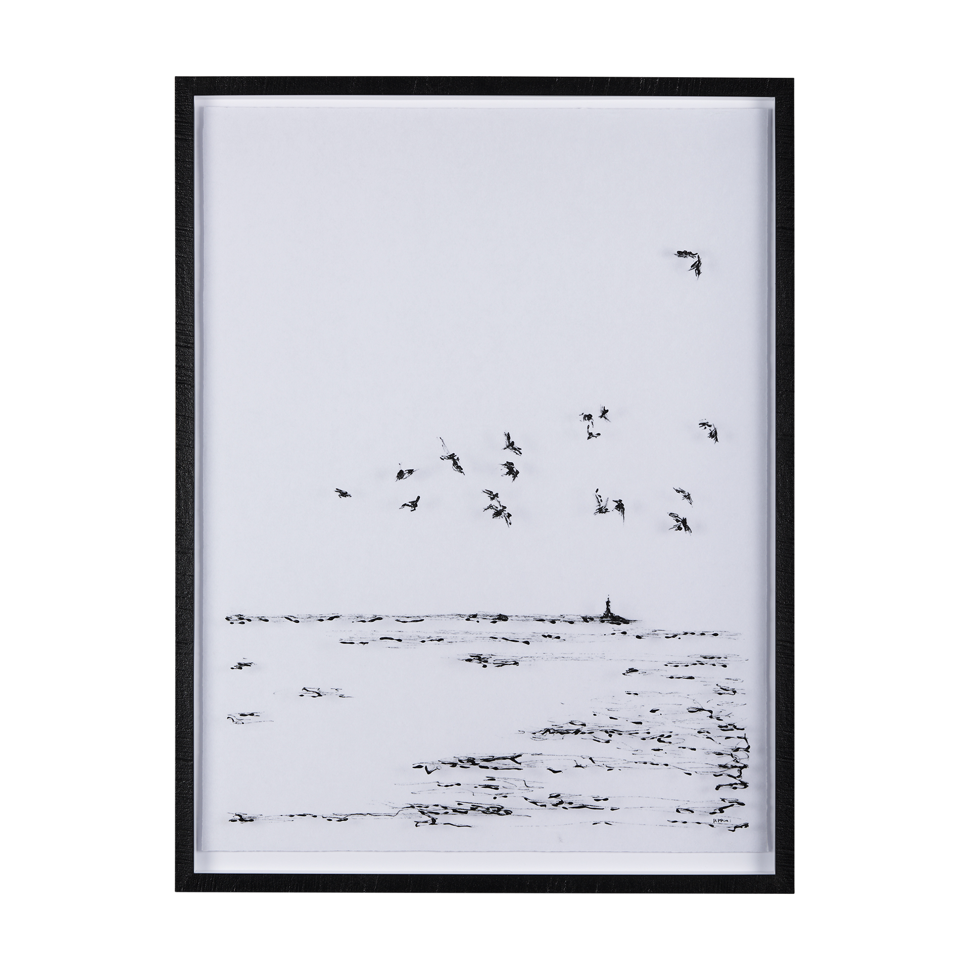 arriving i by mercana studio a hand embelished textured framed art print matted under glass