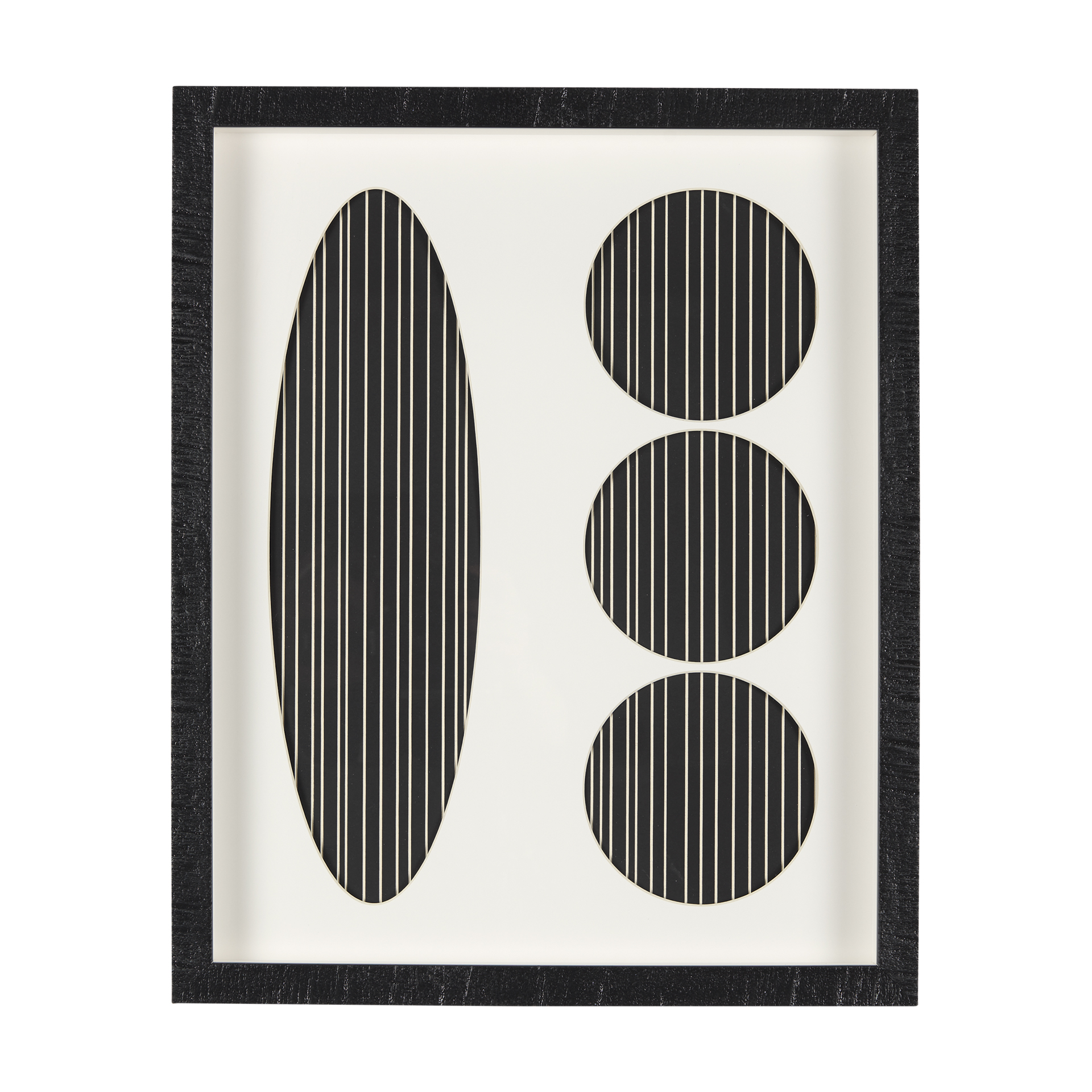 arc & orb 3 by studio m a framed art print matted under glass