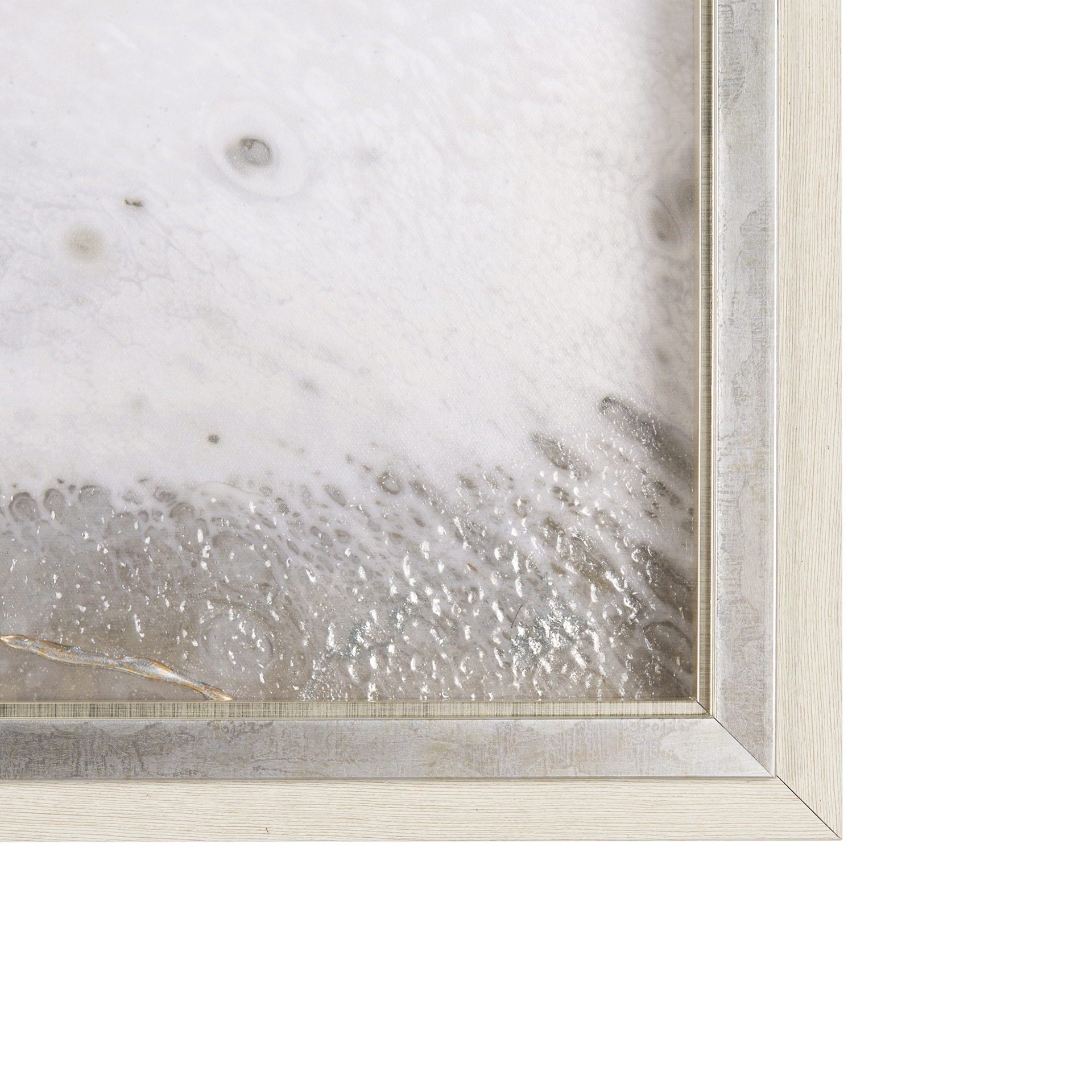 sand hills by mercana studio a hand embelished textured framed art print