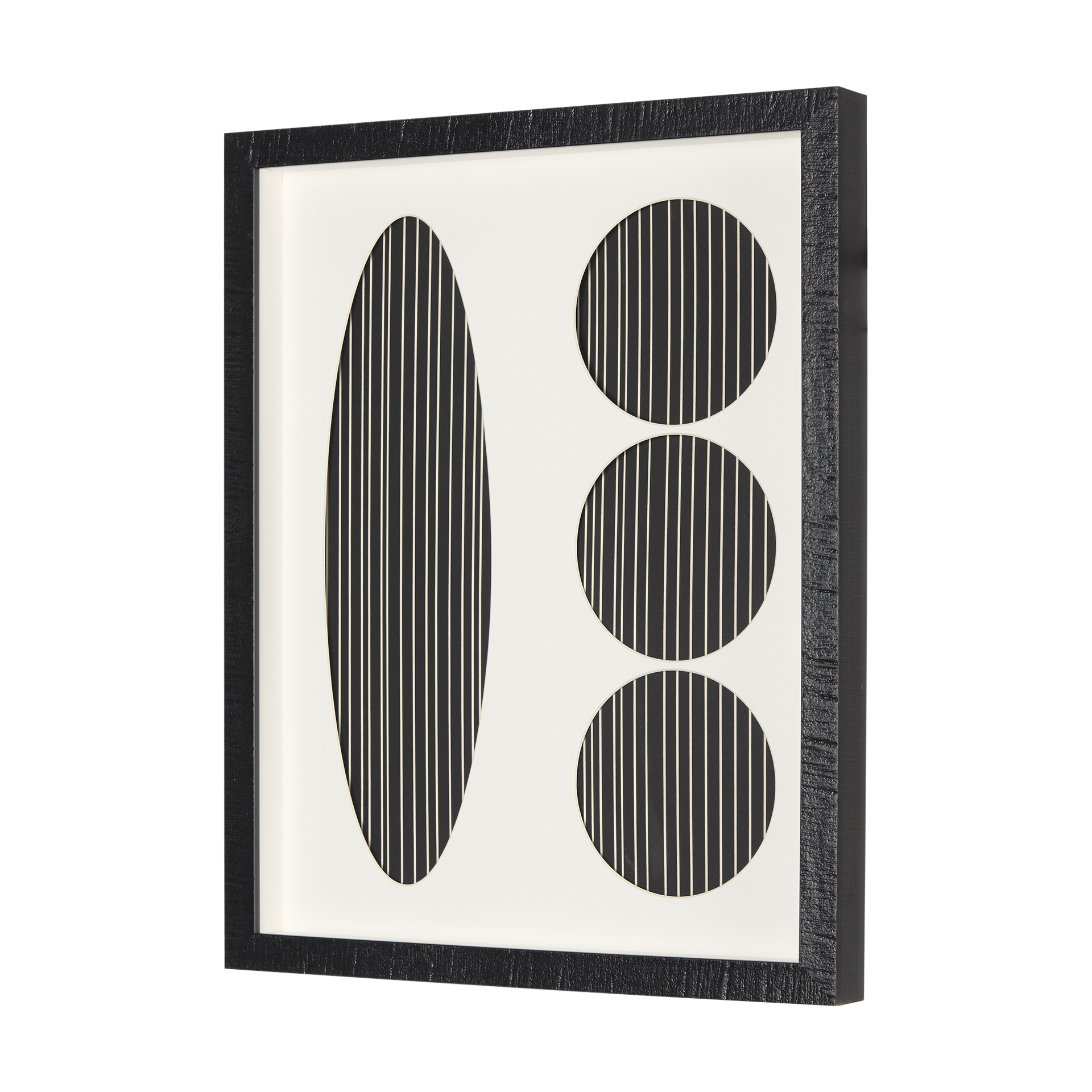 arc & orb 3 by studio m a framed art print matted under glass