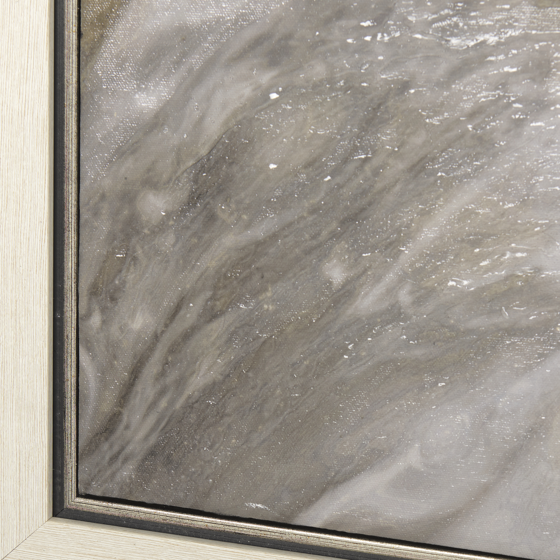 sandy waves i by mercana studio a hand embelished textured canvas