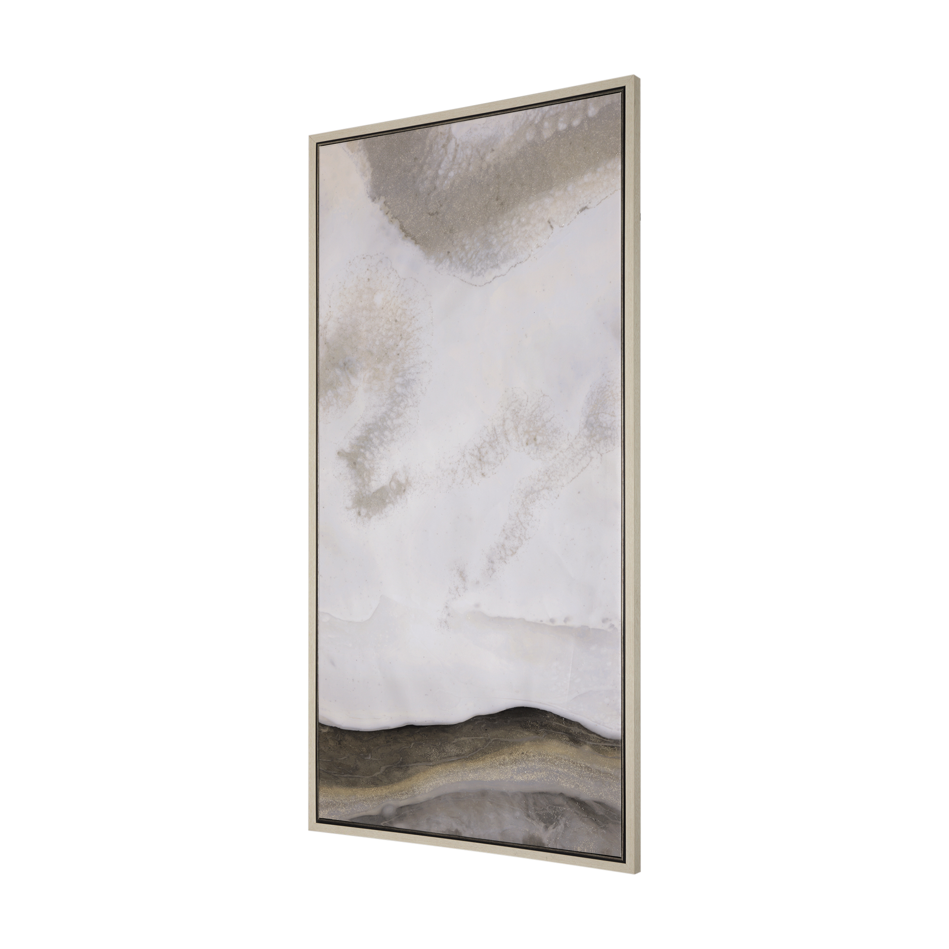 sandy waves ii by mercana studio a hand embelished textured canvas