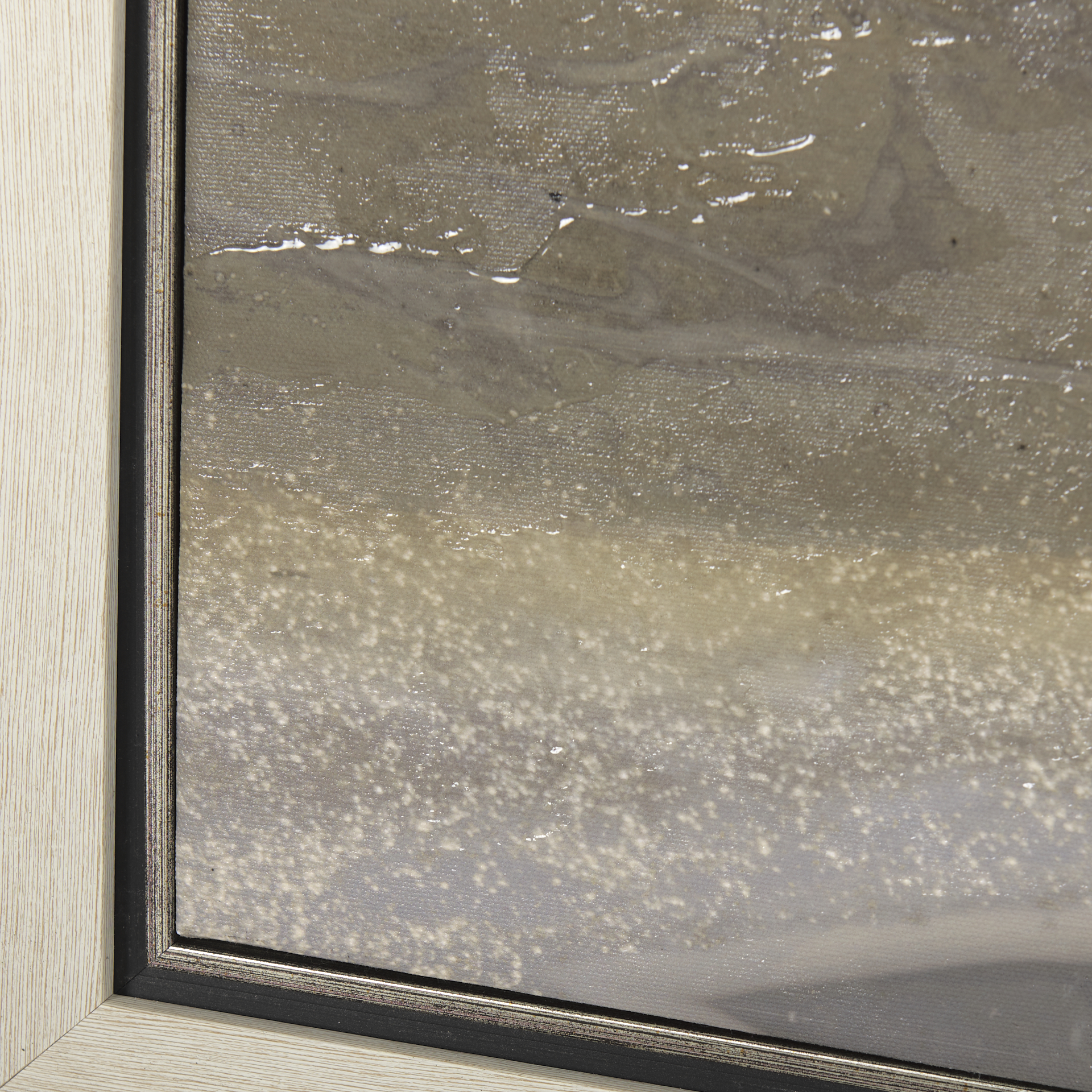 sandy waves ii by mercana studio a hand embelished textured canvas