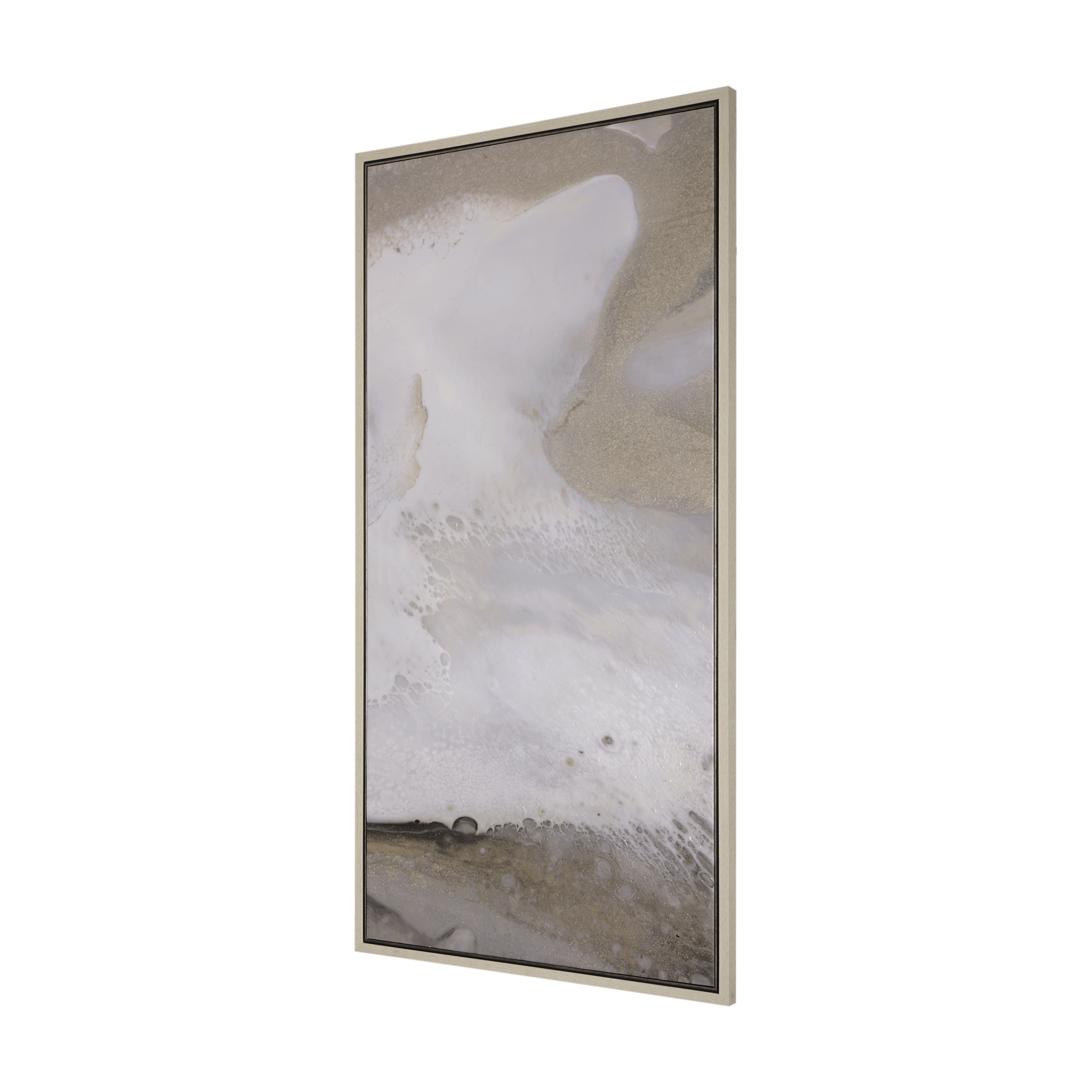 sandy waves iii by mercana studio a hand embelished textured canvas