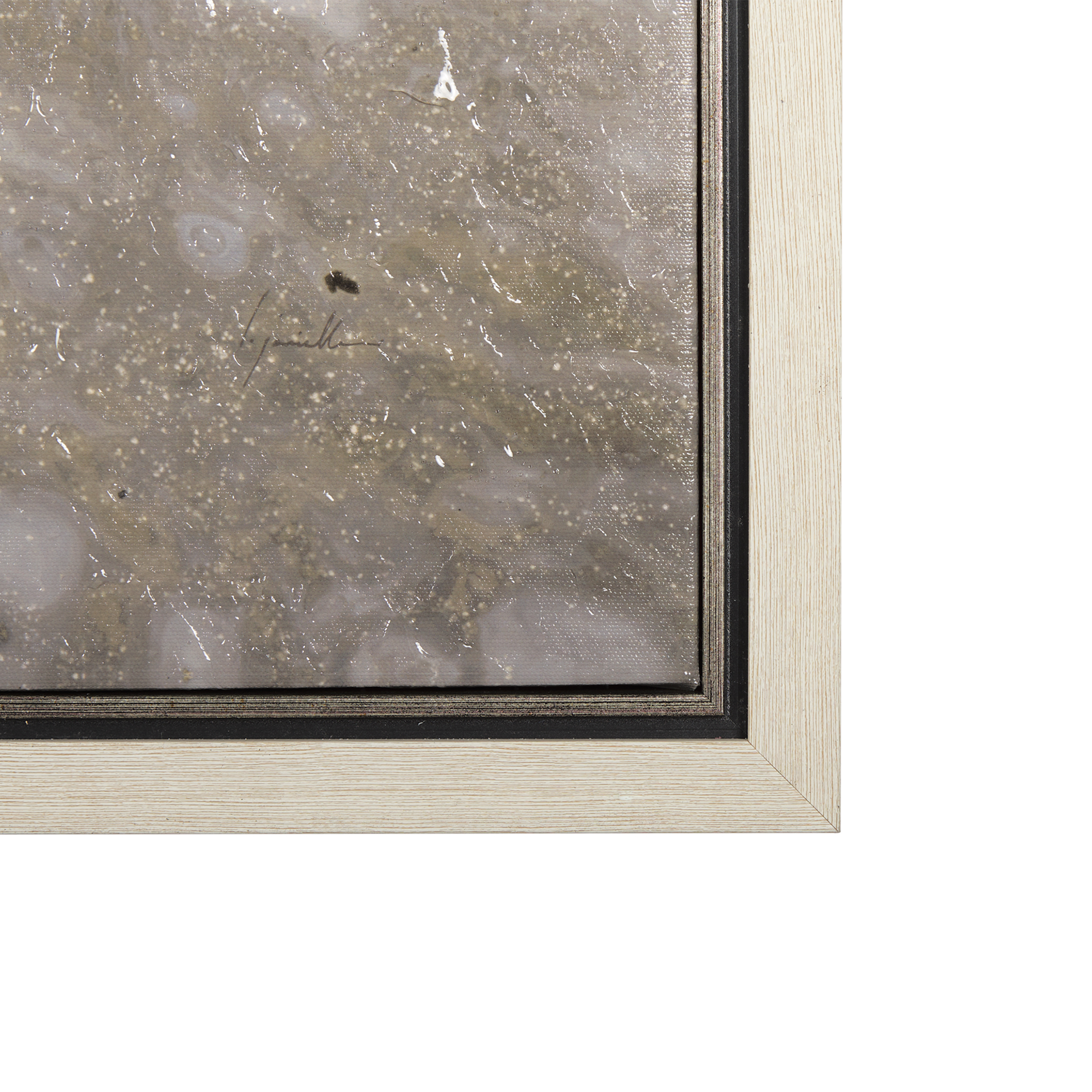 sandy waves iii by mercana studio a hand embelished textured canvas
