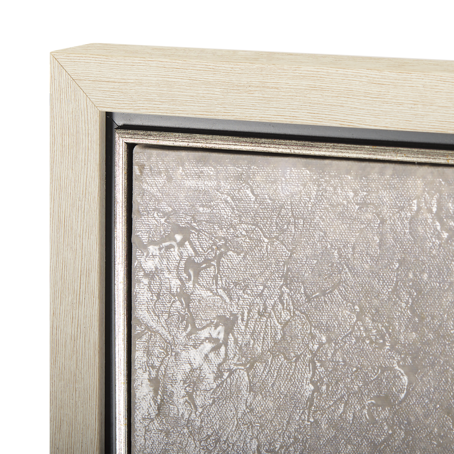 sandy waves iii by mercana studio a hand embelished textured canvas