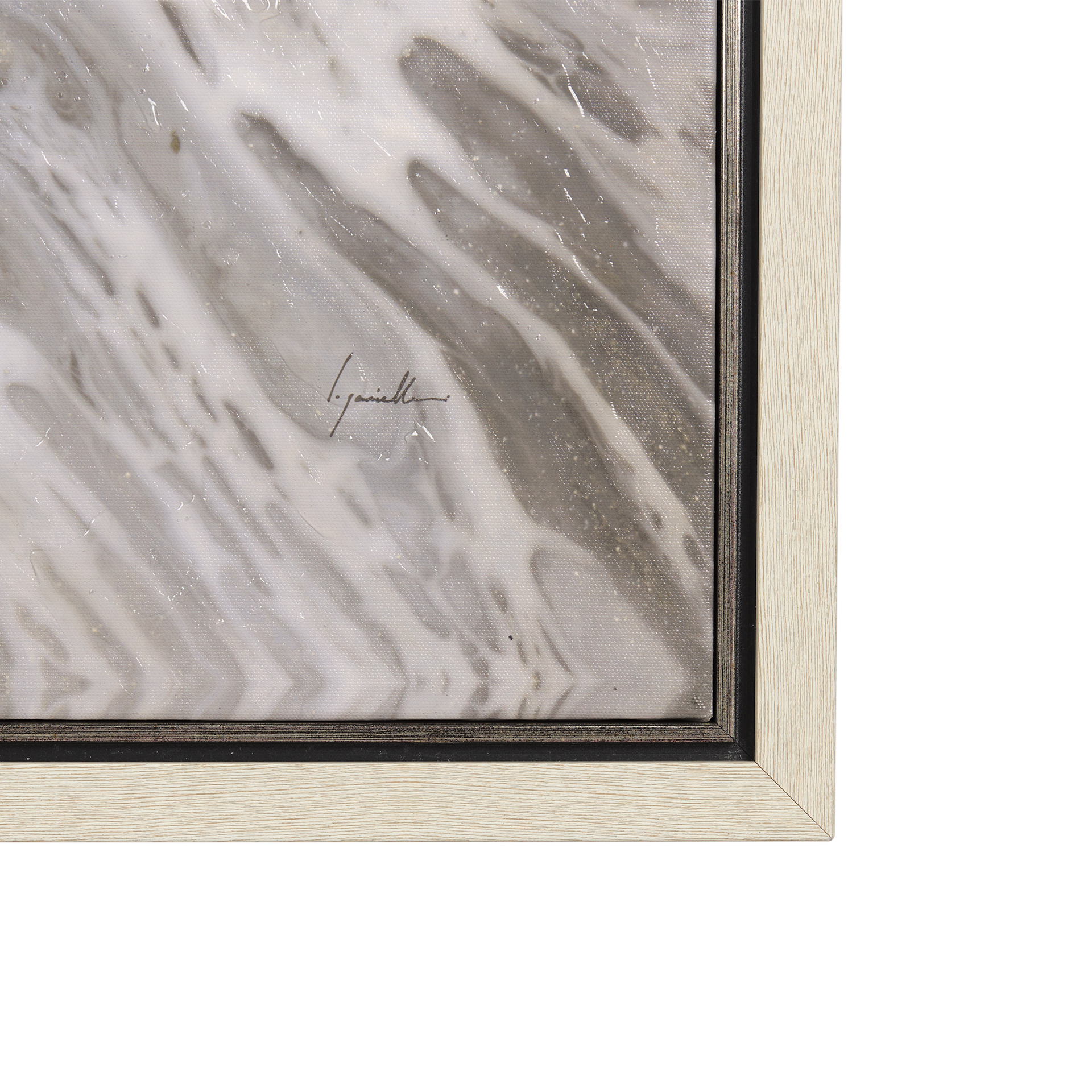 sandy waves iv by mercana studio a hand embelished textured canvas