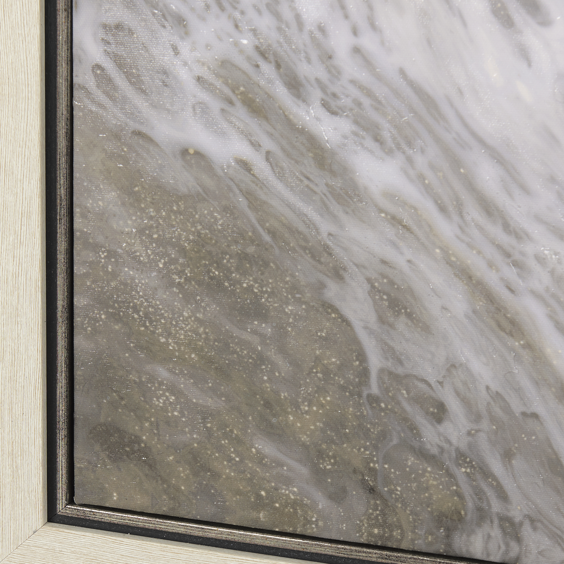 sandy waves iv by mercana studio a hand embelished textured canvas