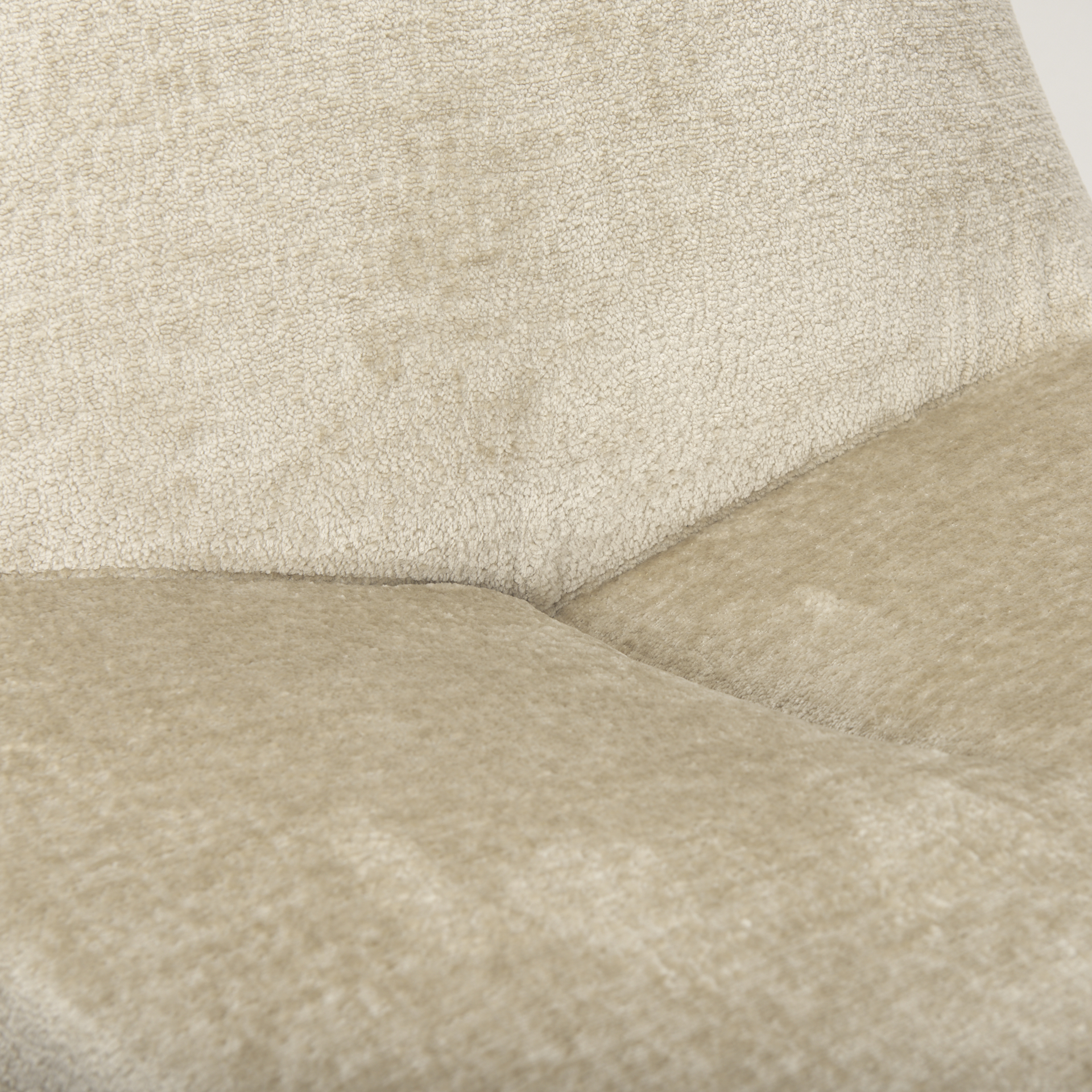 beverly beige chenille accent chair