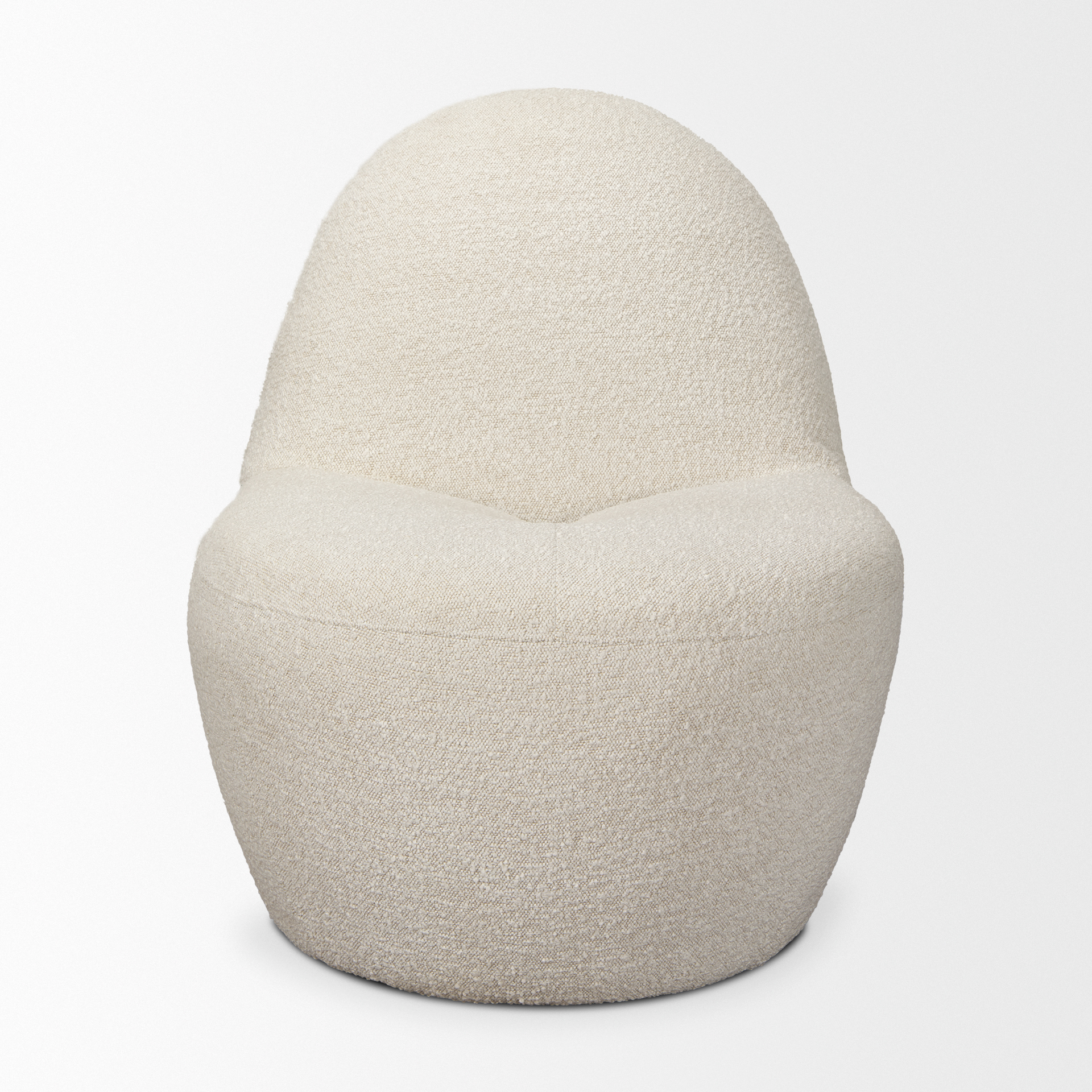 beverly cream boucle accent chair