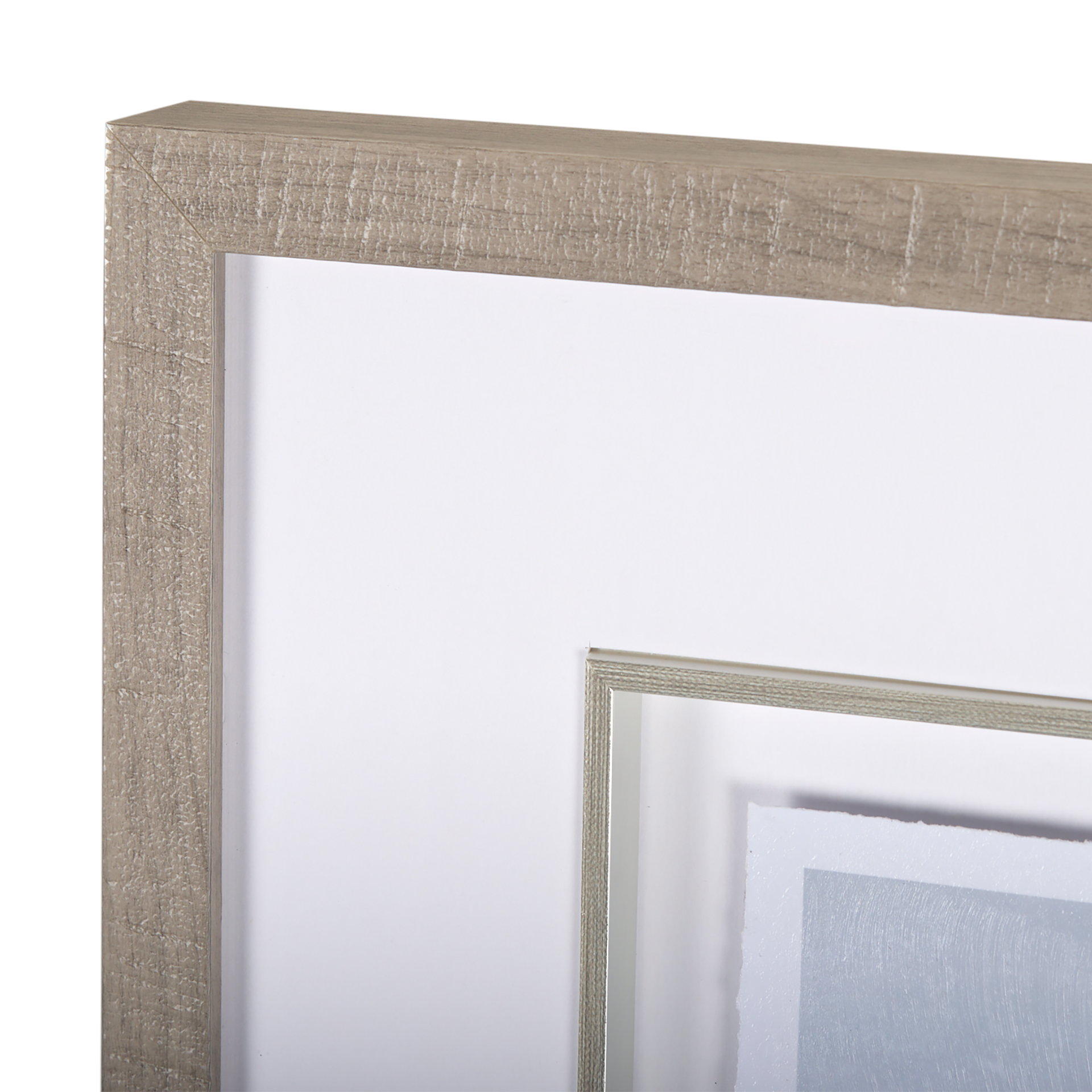chilly breeze ii by natali a hand embelished textured framed art print matted under glass