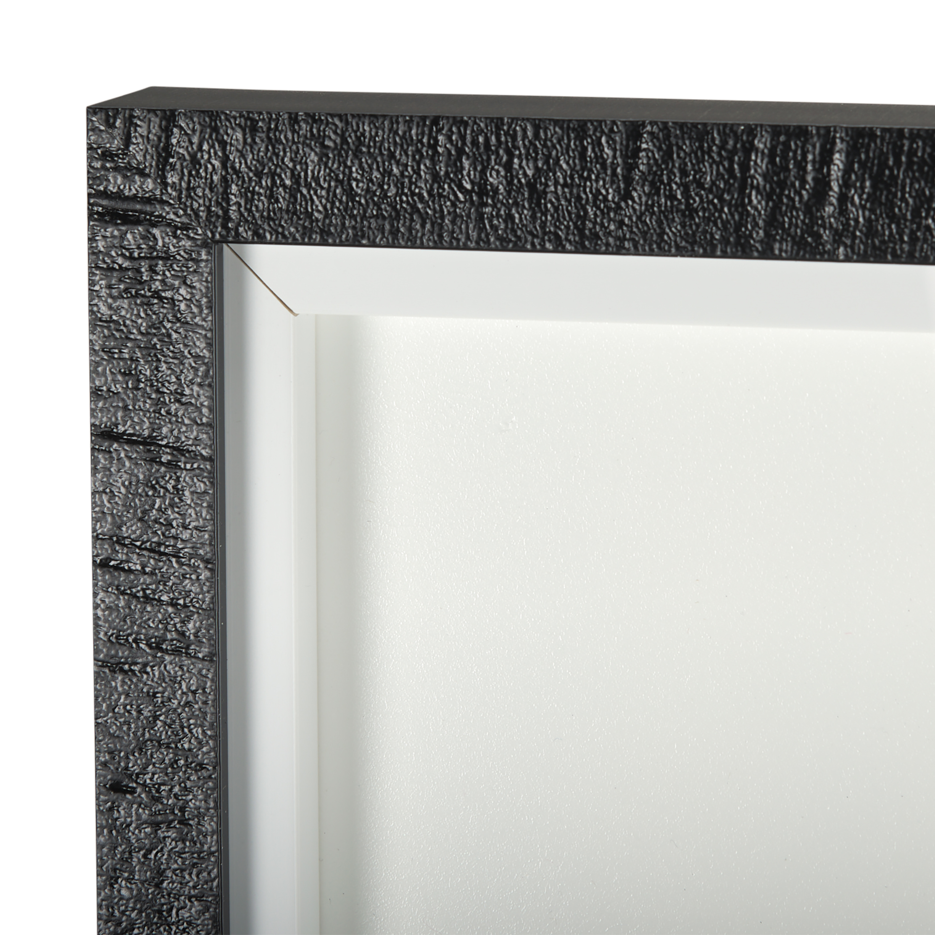 slate i by mercana studio a hand embelished textured framed art print matted under glass