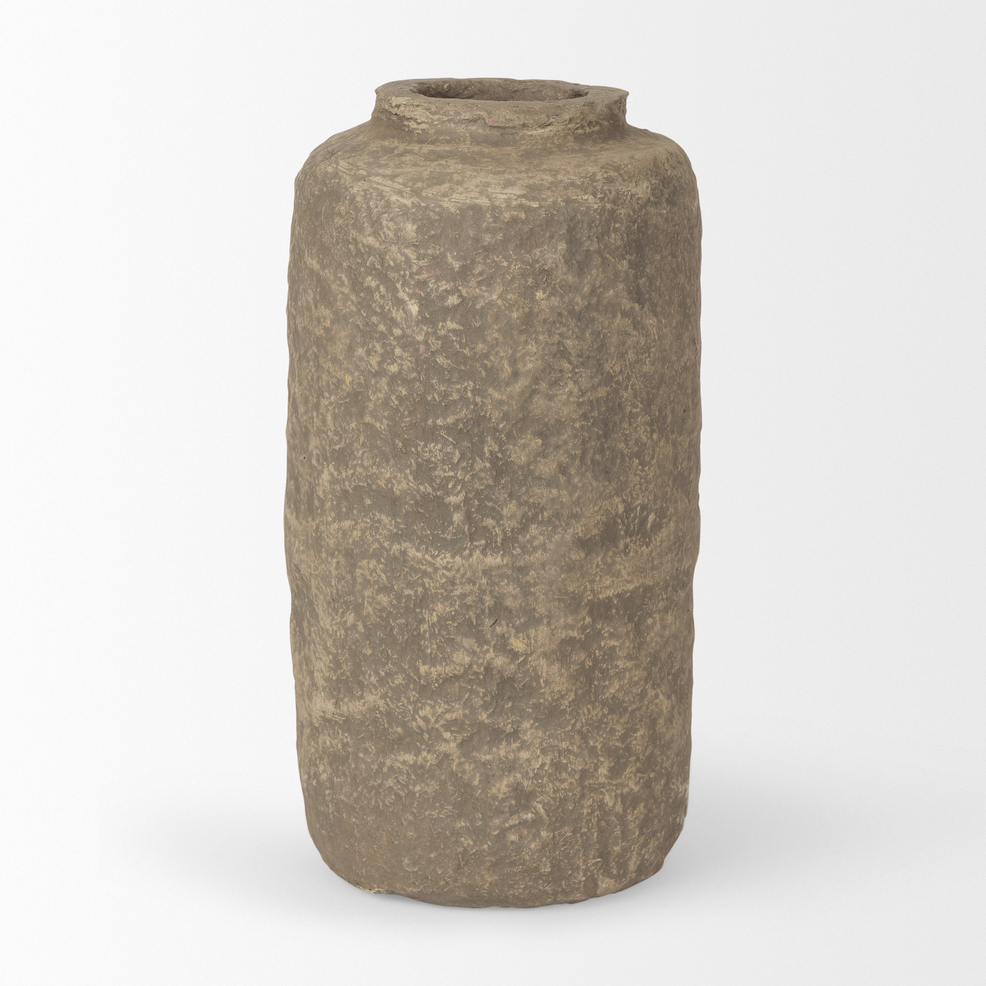 bala small gray paper mache vase
