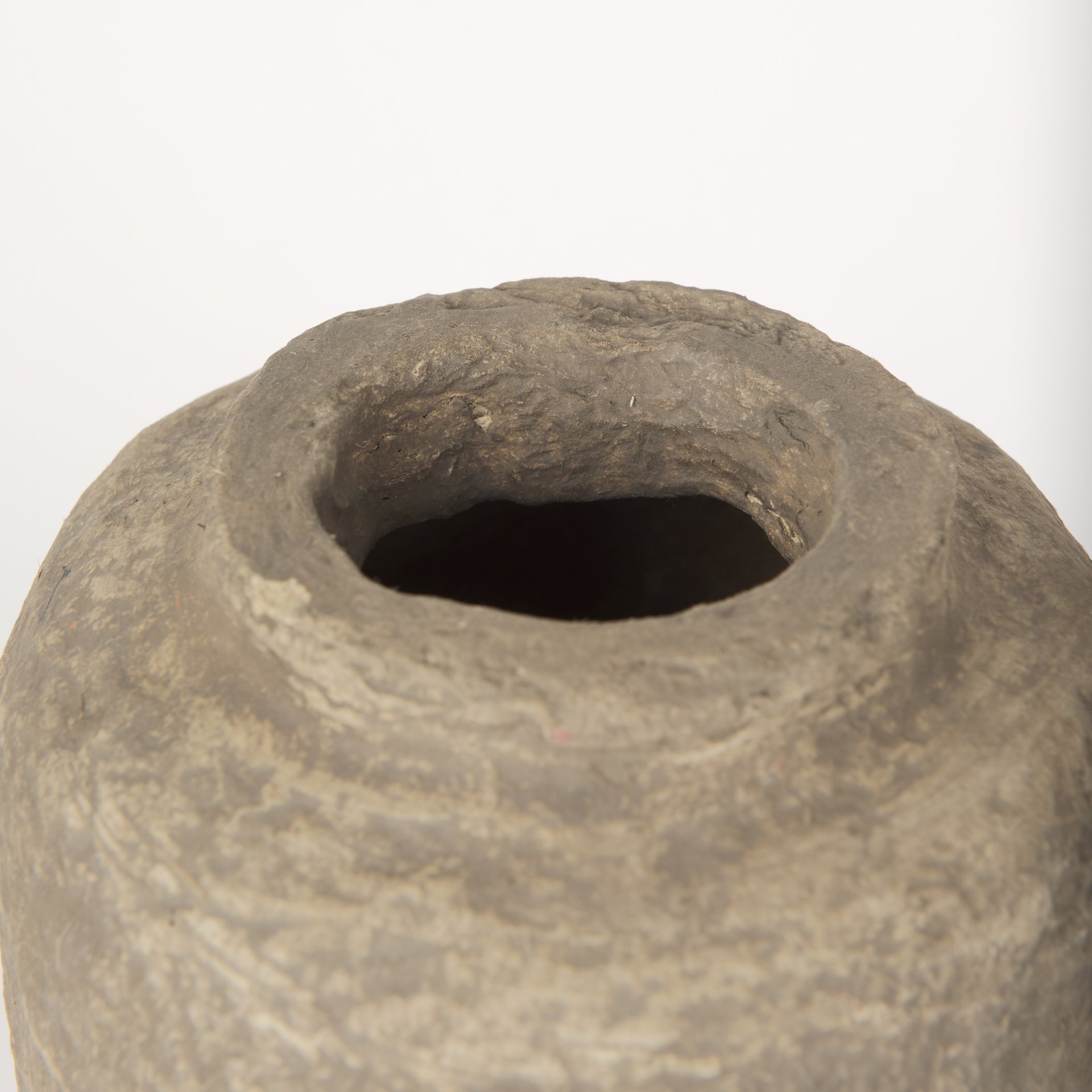 bala small gray paper mache vase