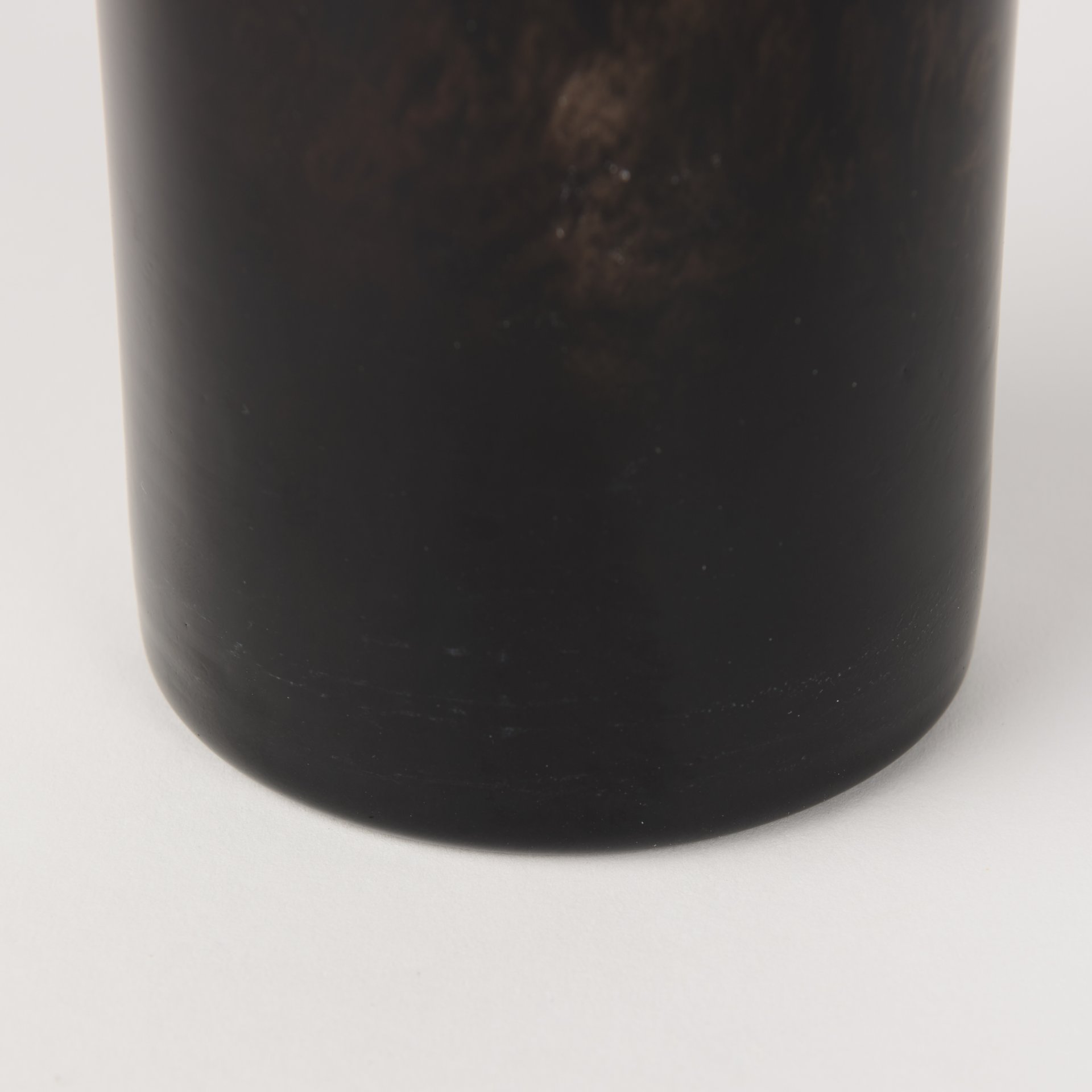 marans tall amber multi-color glass vase