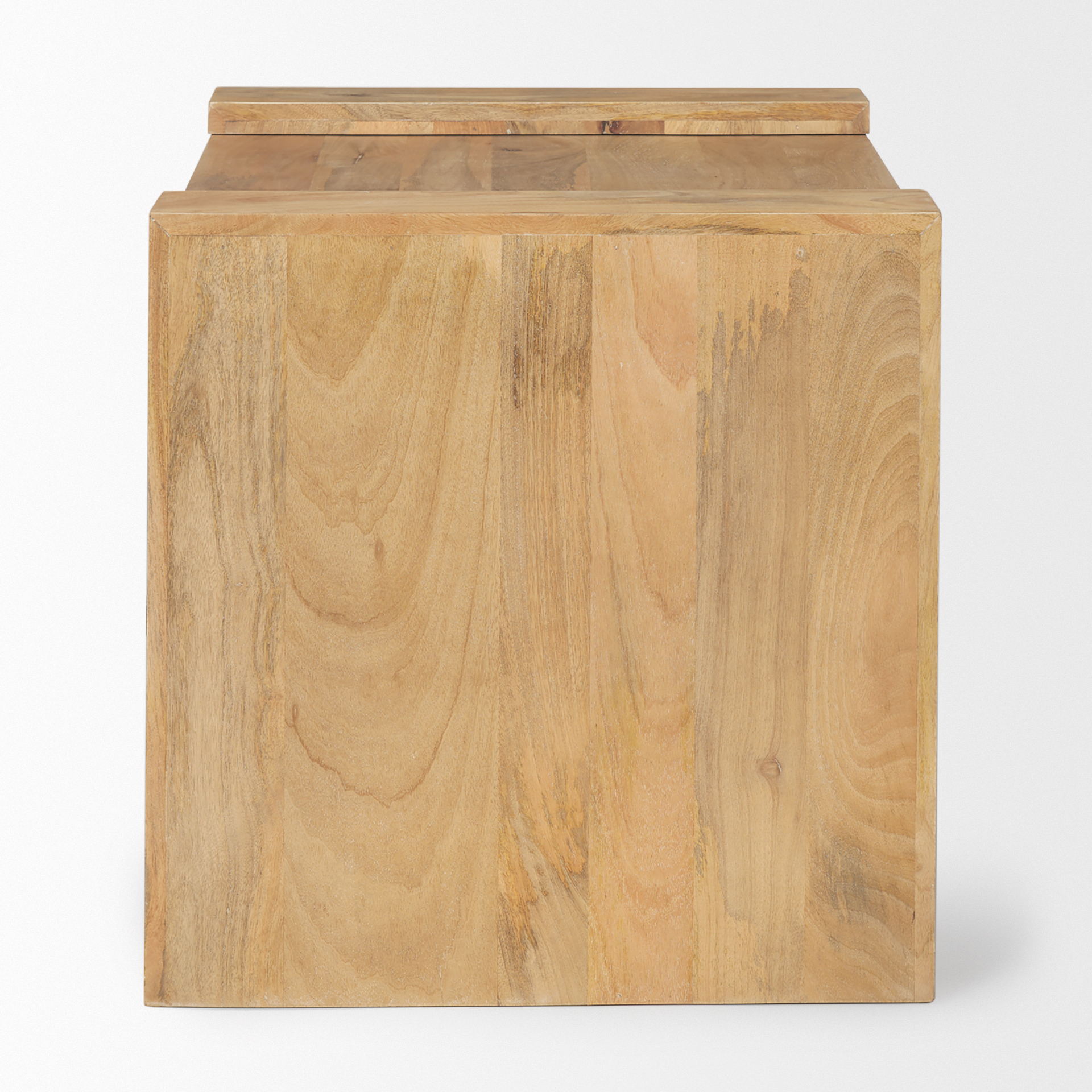 athelia light wood accent table