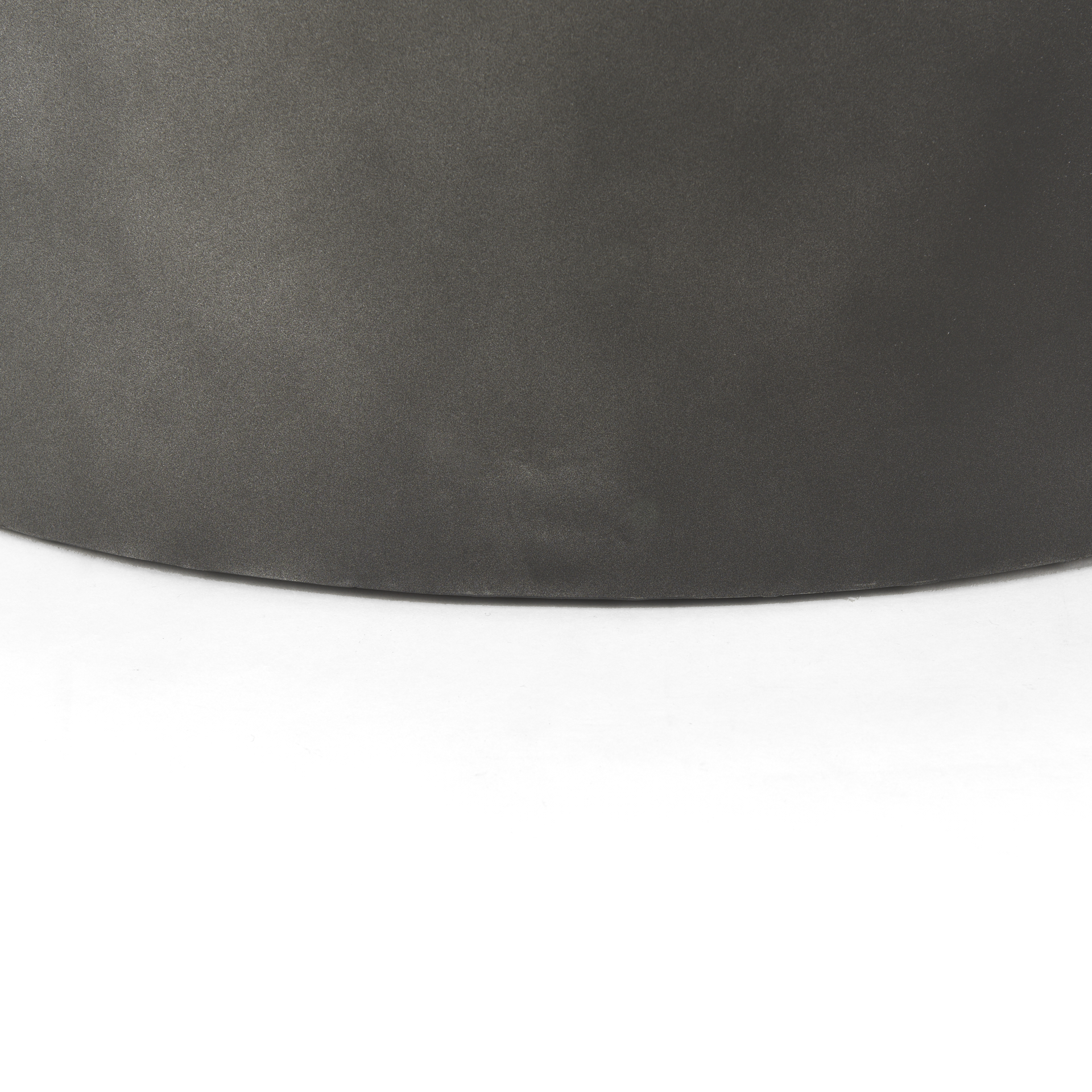 eclipse gunmetal gray drum base w/ brown wood top nested coffee table