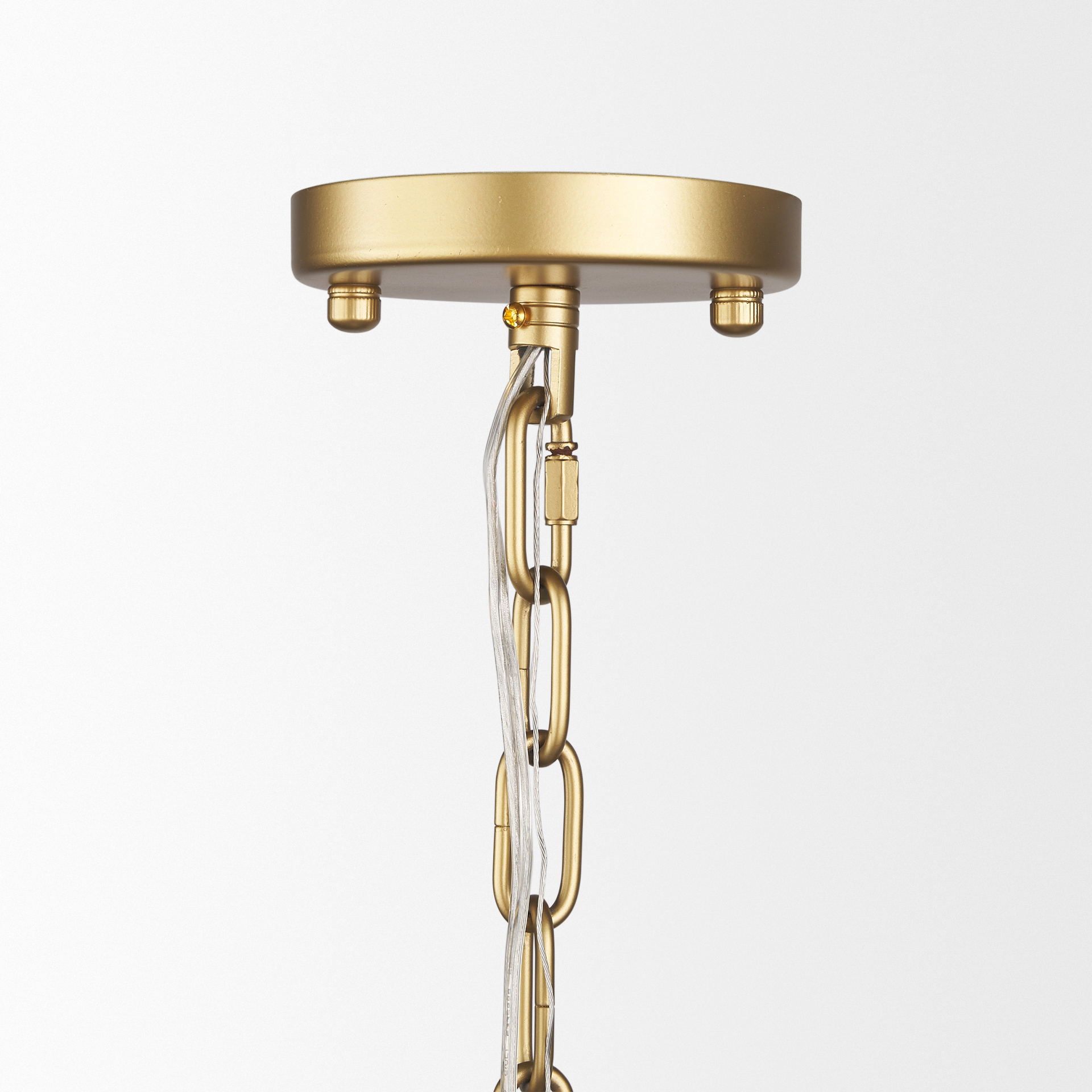 edie brushed gold metal w/ frosted glass globe 1-light pendant