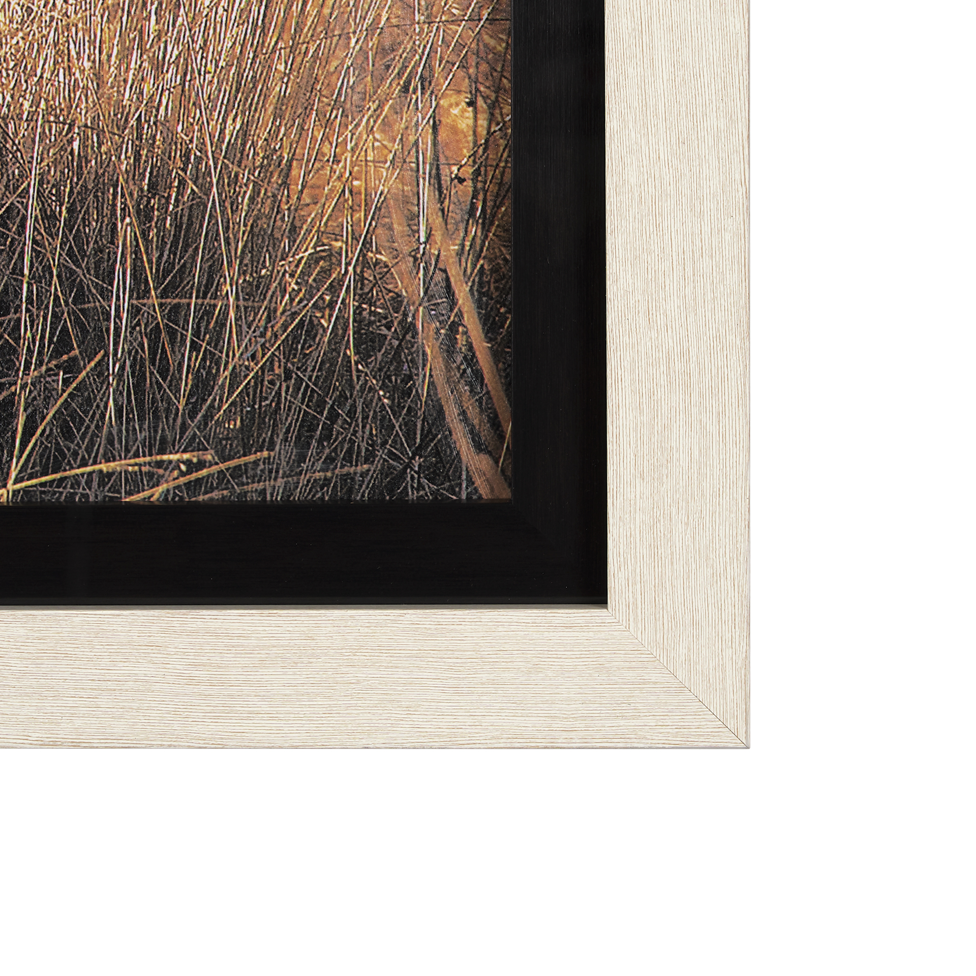young and old highlander by mercana studio hand embelished framed art print matted under glass