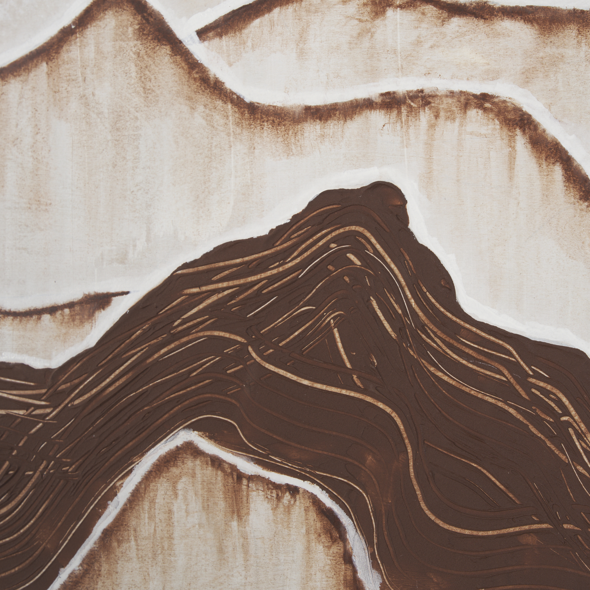 red rock view i by morgan mclaren a hand embelished textured framed art print matted under glass