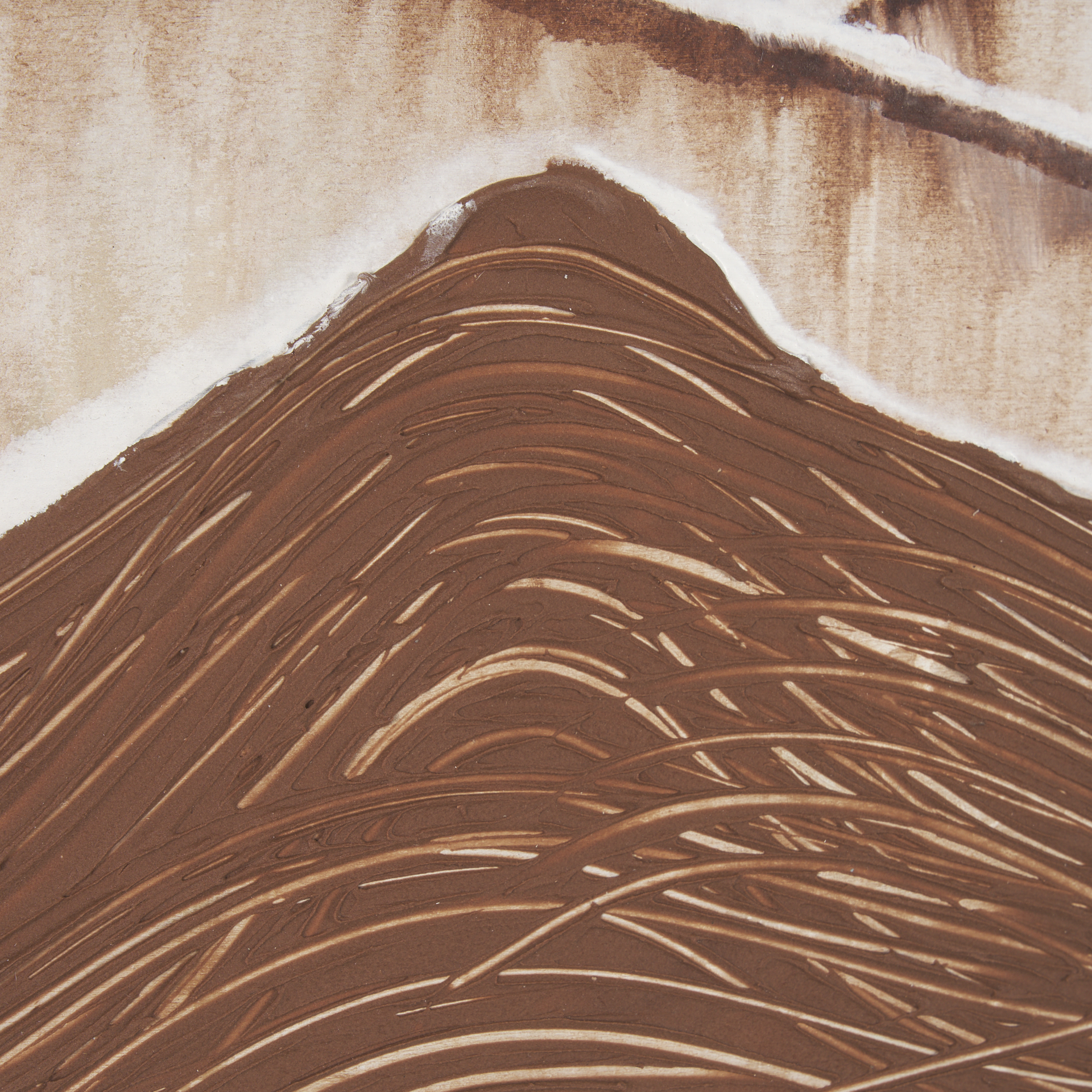 red rock view ii by morgan mclaren a hand embelished textured framed art print matted under glass
