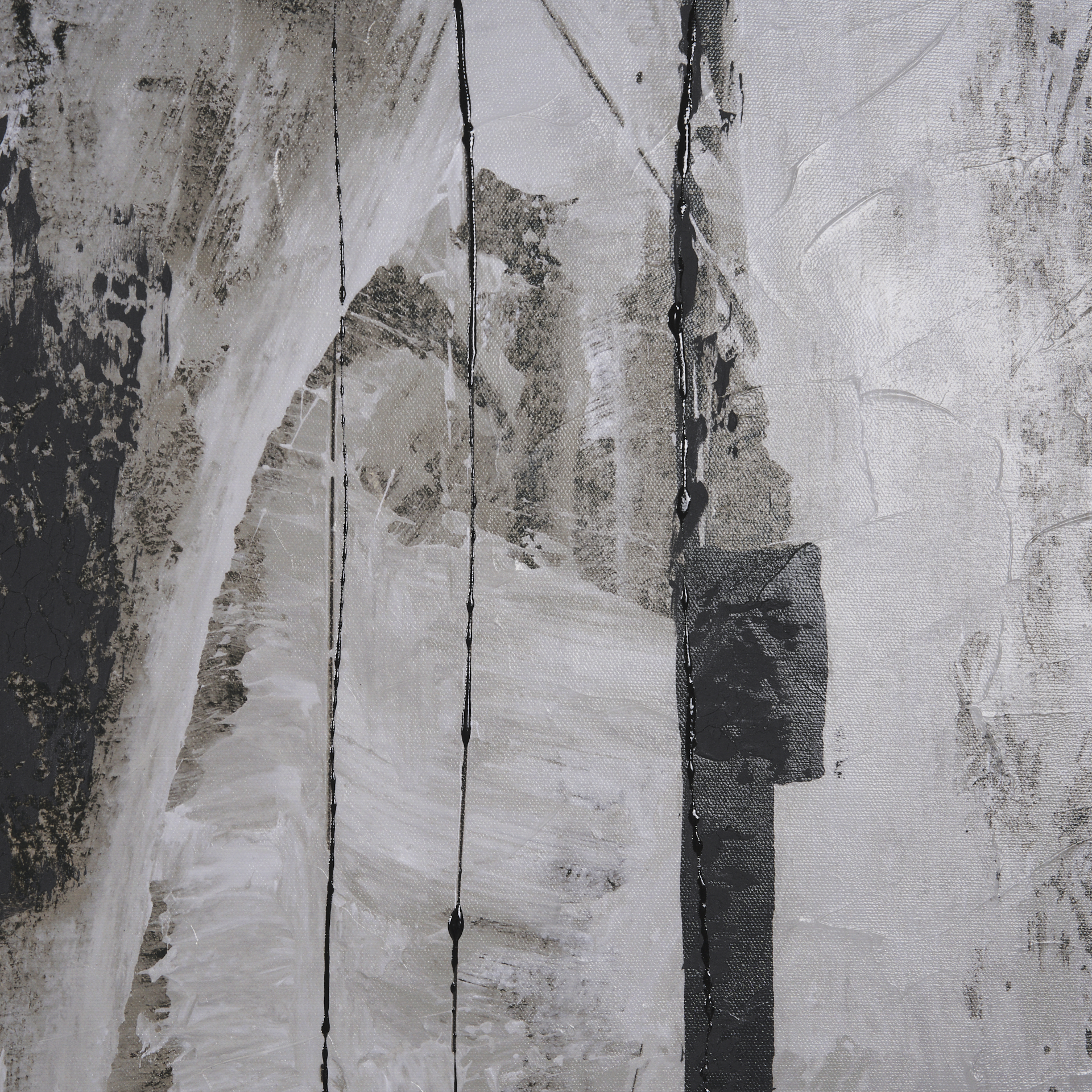 clay iii by mercana studio a hand embelished textured canvas