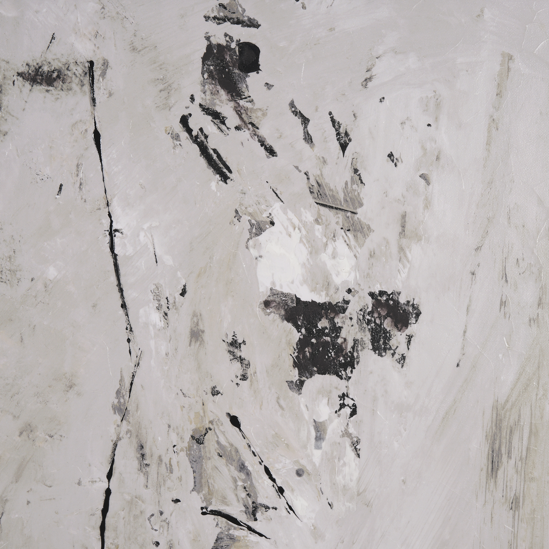 clay i by mercana studio a hand embelished textured canvas