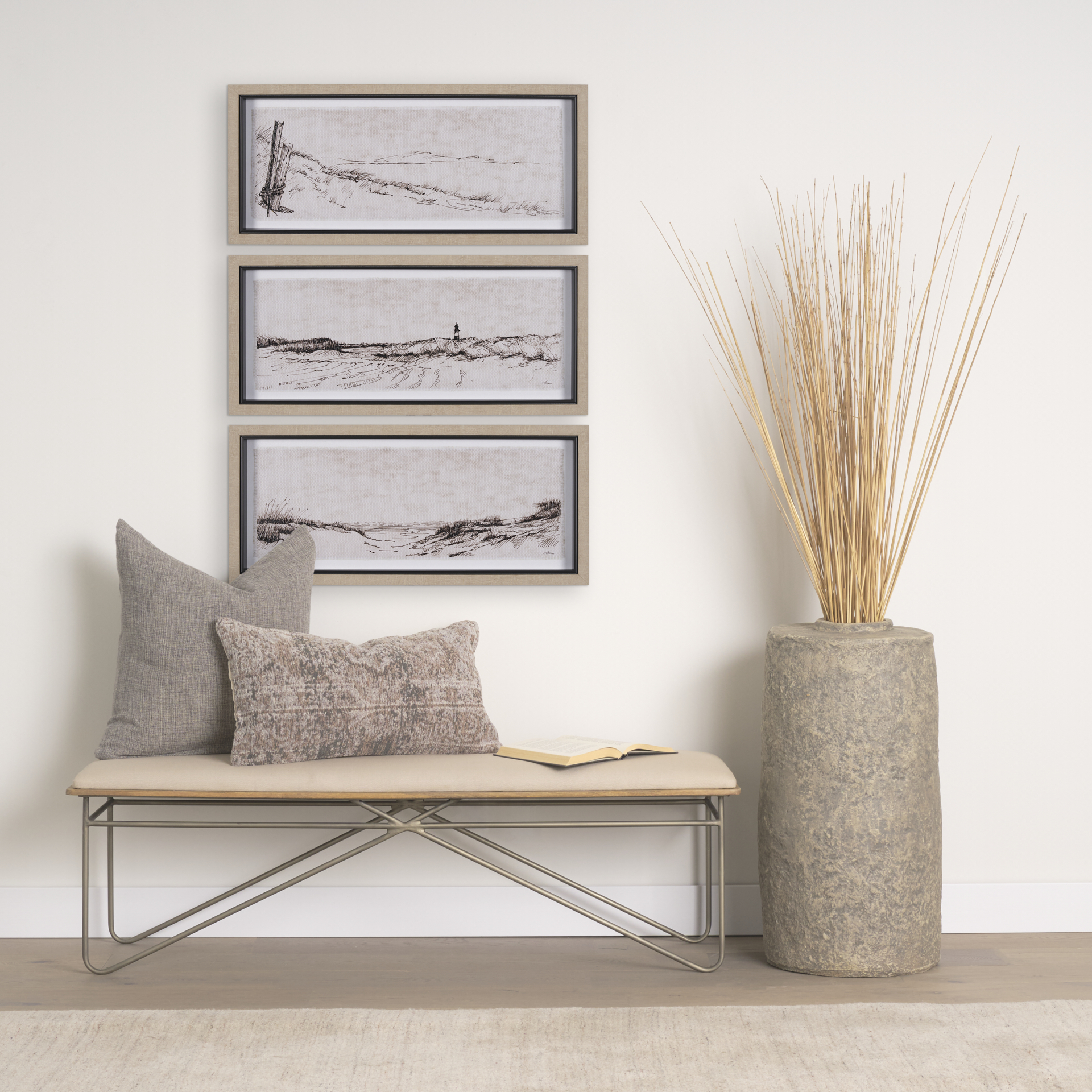jacklyn grey linen square decorative pillow cover