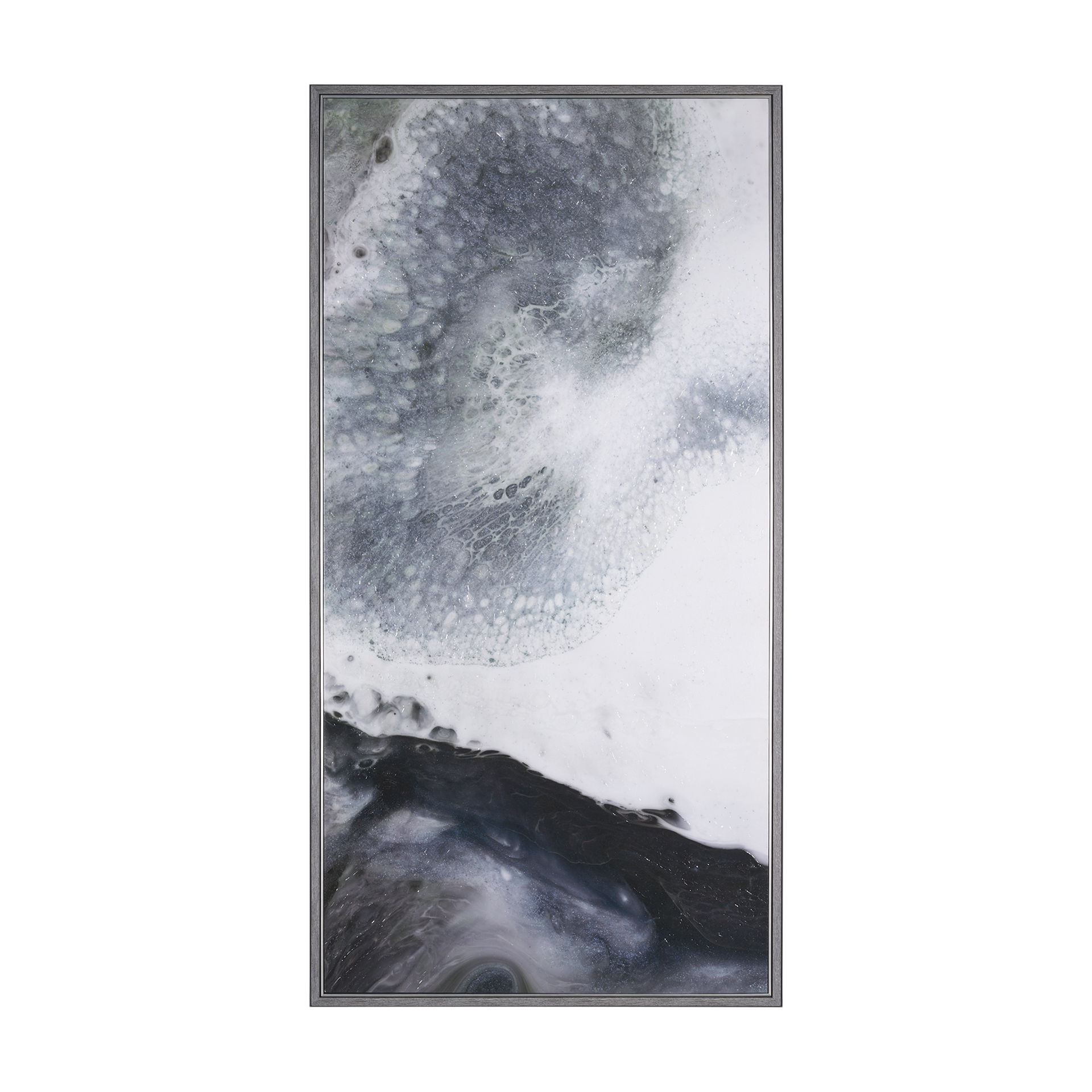 storm surge i by mercana studio a hand embelished textured canvas