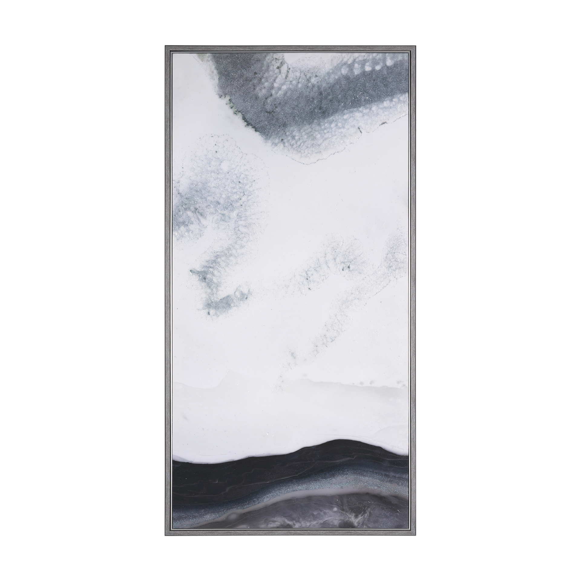 storm surge ii by mercana studio a hand embelished textured canvas