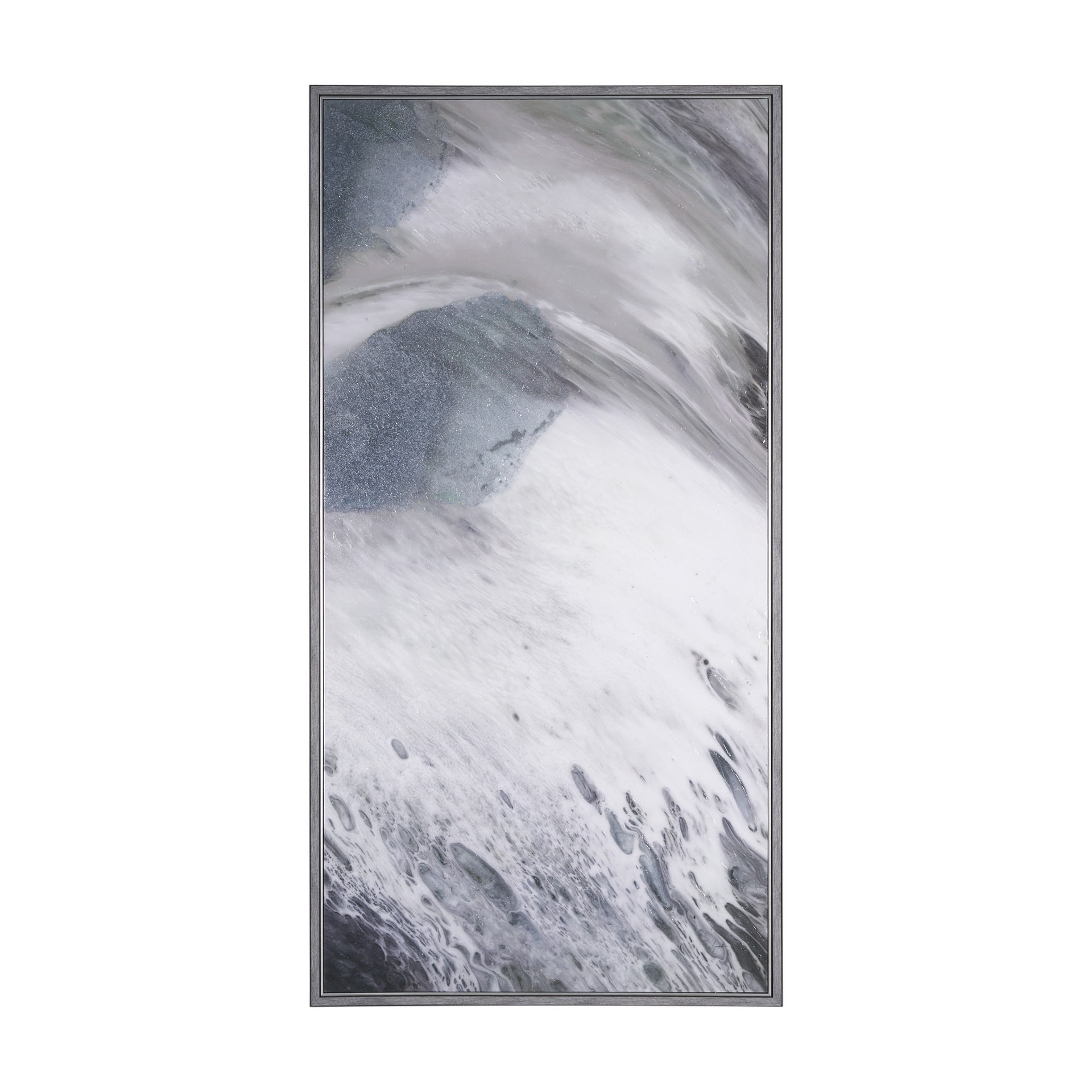 storm surge iv by mercana studio a hand embelished textured canvas