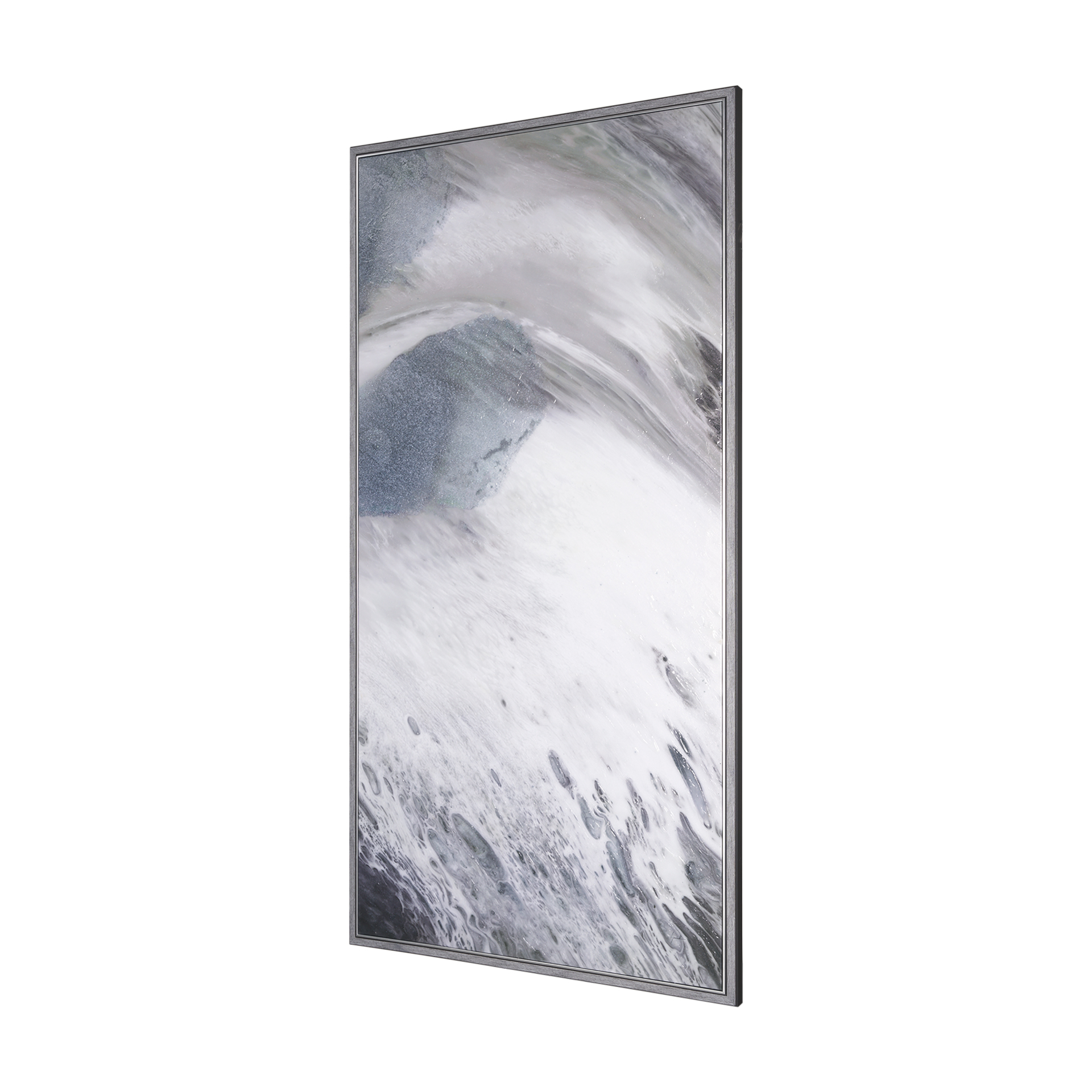 storm surge iv by mercana studio a hand embelished textured canvas