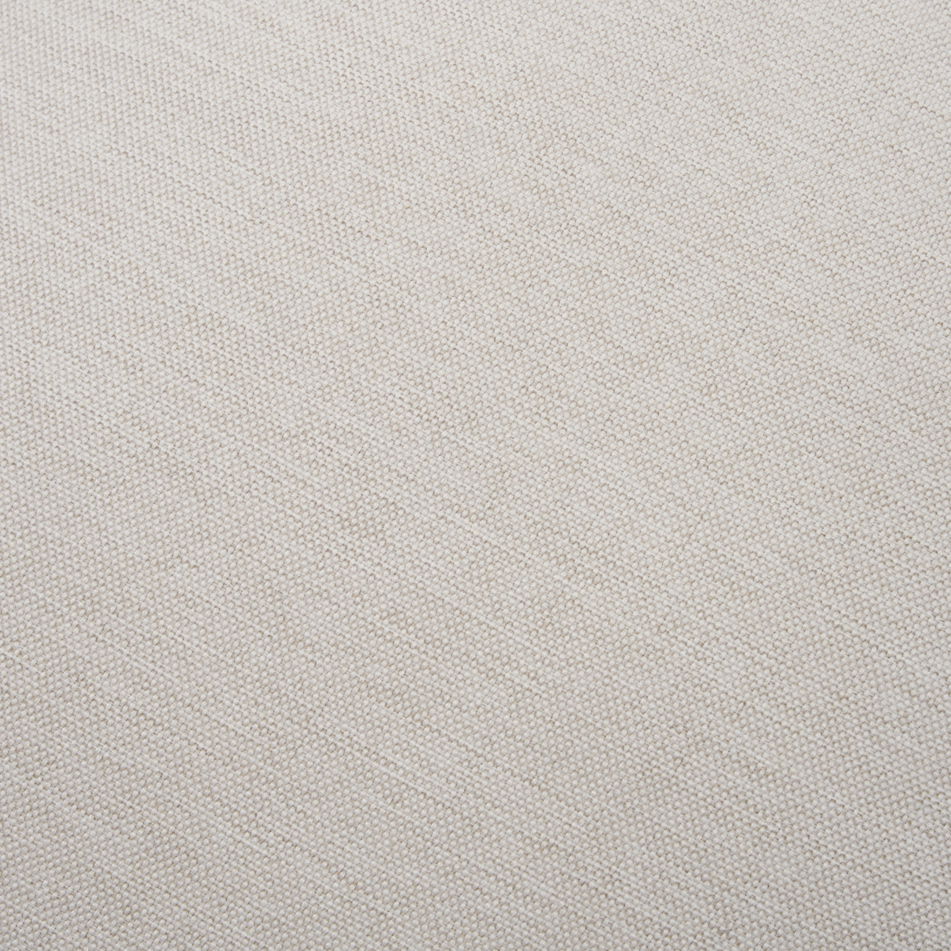 gwynn oatmeal fabric w/ dark brown wood pouf