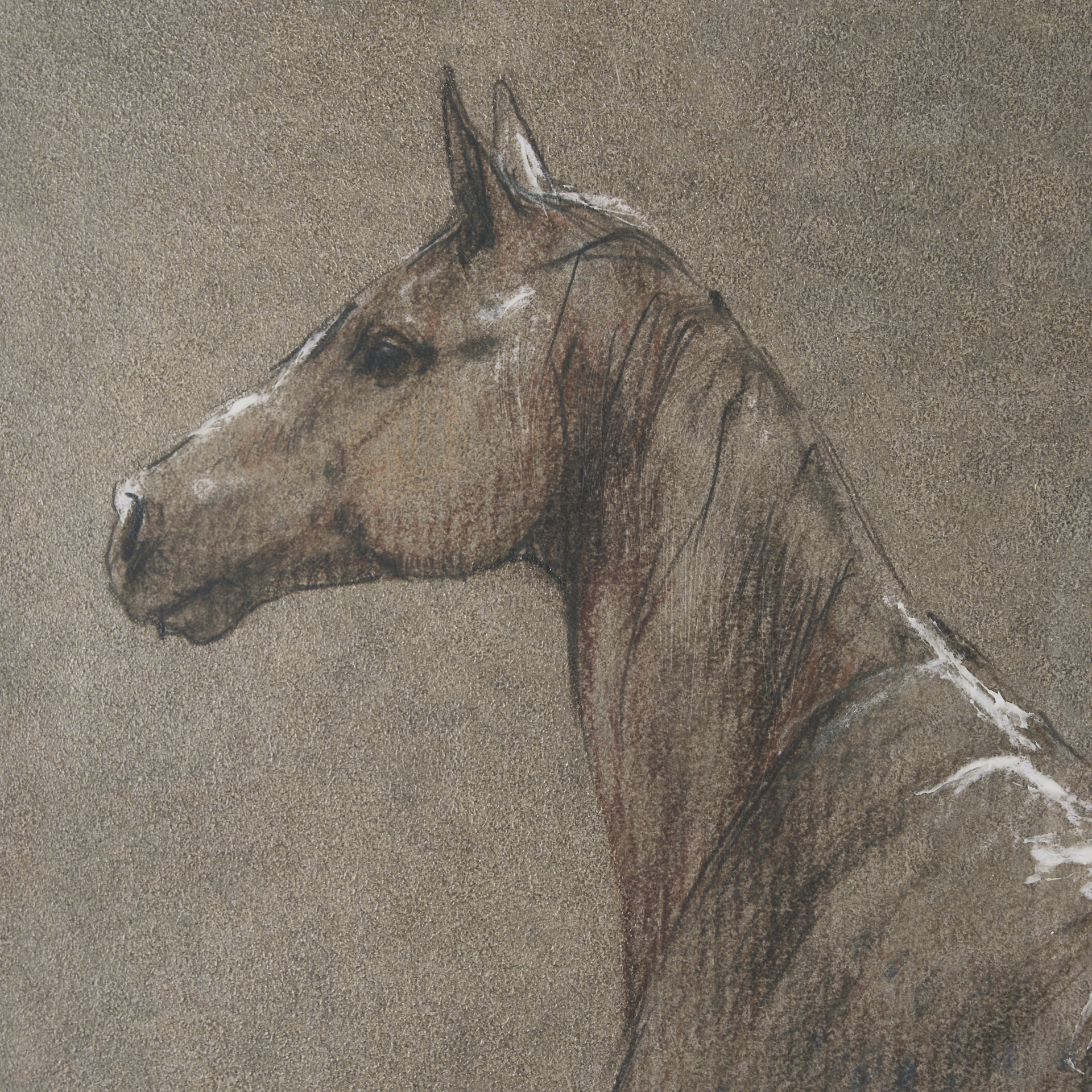 buckskin blanket by mercana studio a hand embelished textured framed art print