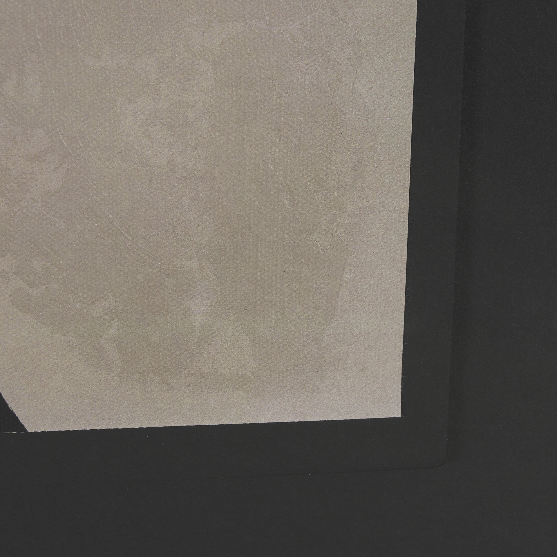 shape shift - arrange by mercana studio hand embelished textured framed art print matted under glass