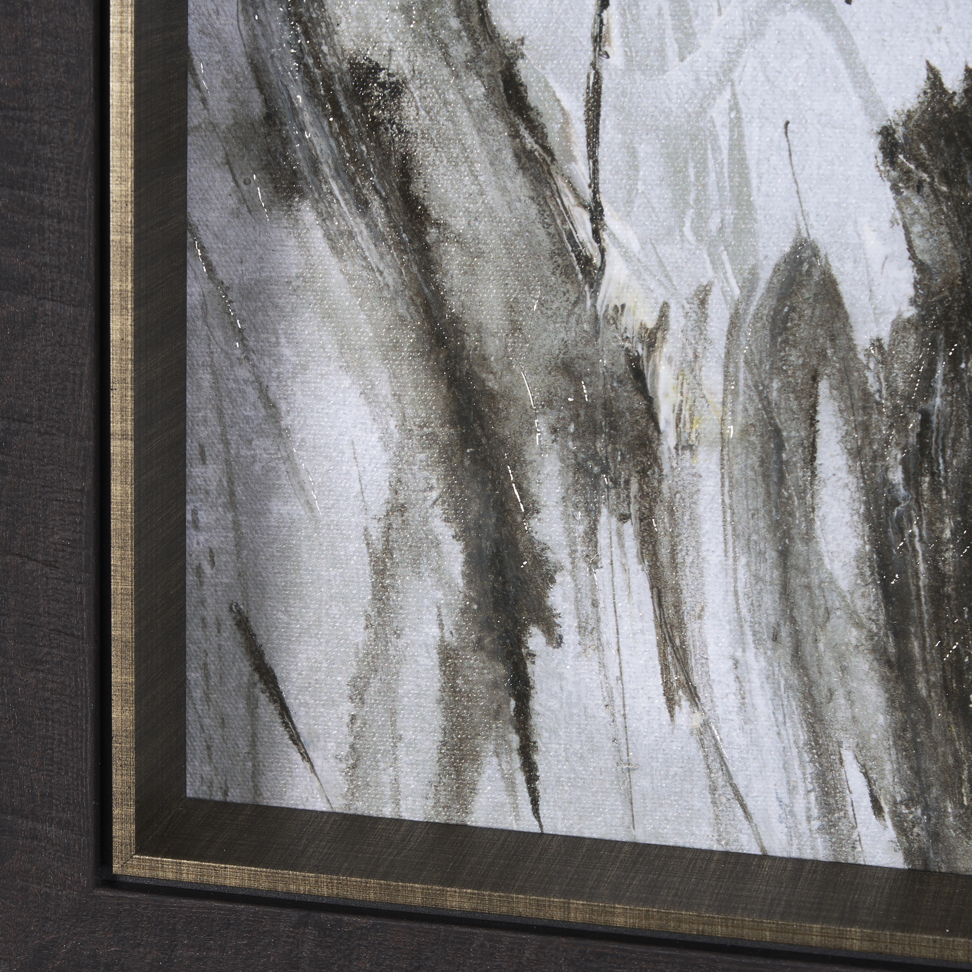 winter day ii by mercana studio a hand embelished textured framed art print
