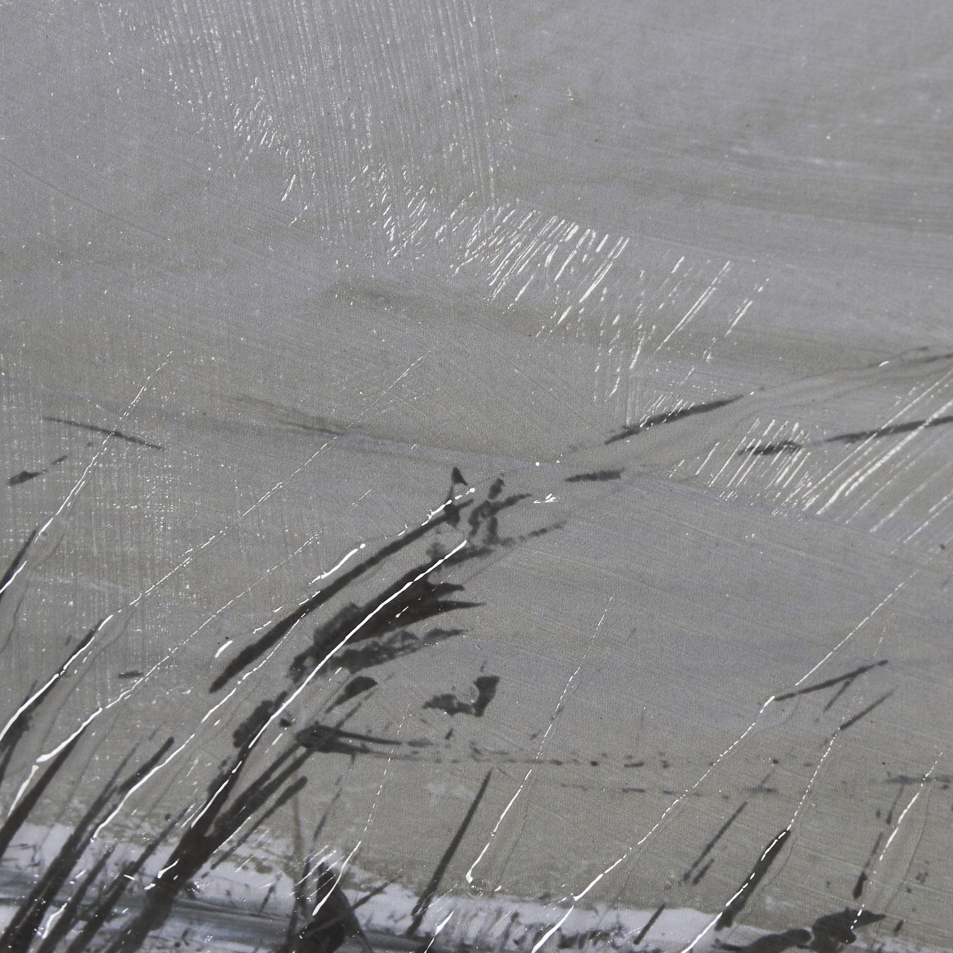 winter day iv by mercana studio a hand embelished textured framed art print matted under glass