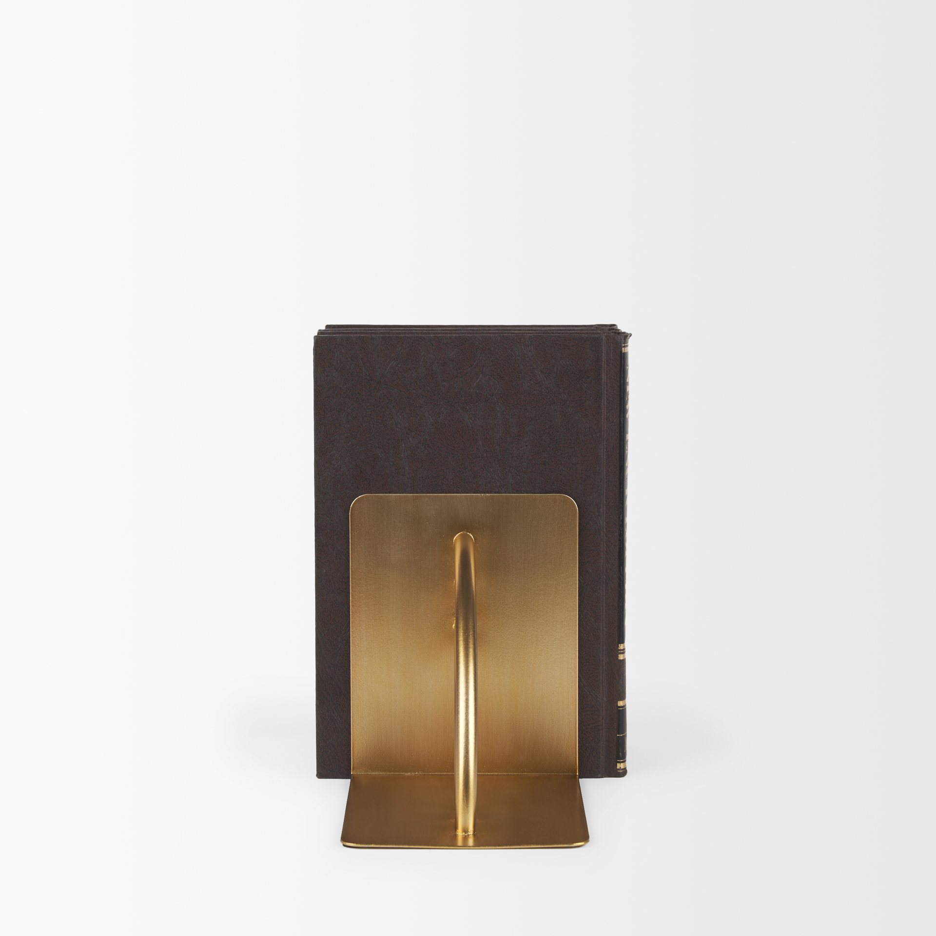 hope gold metal bookends