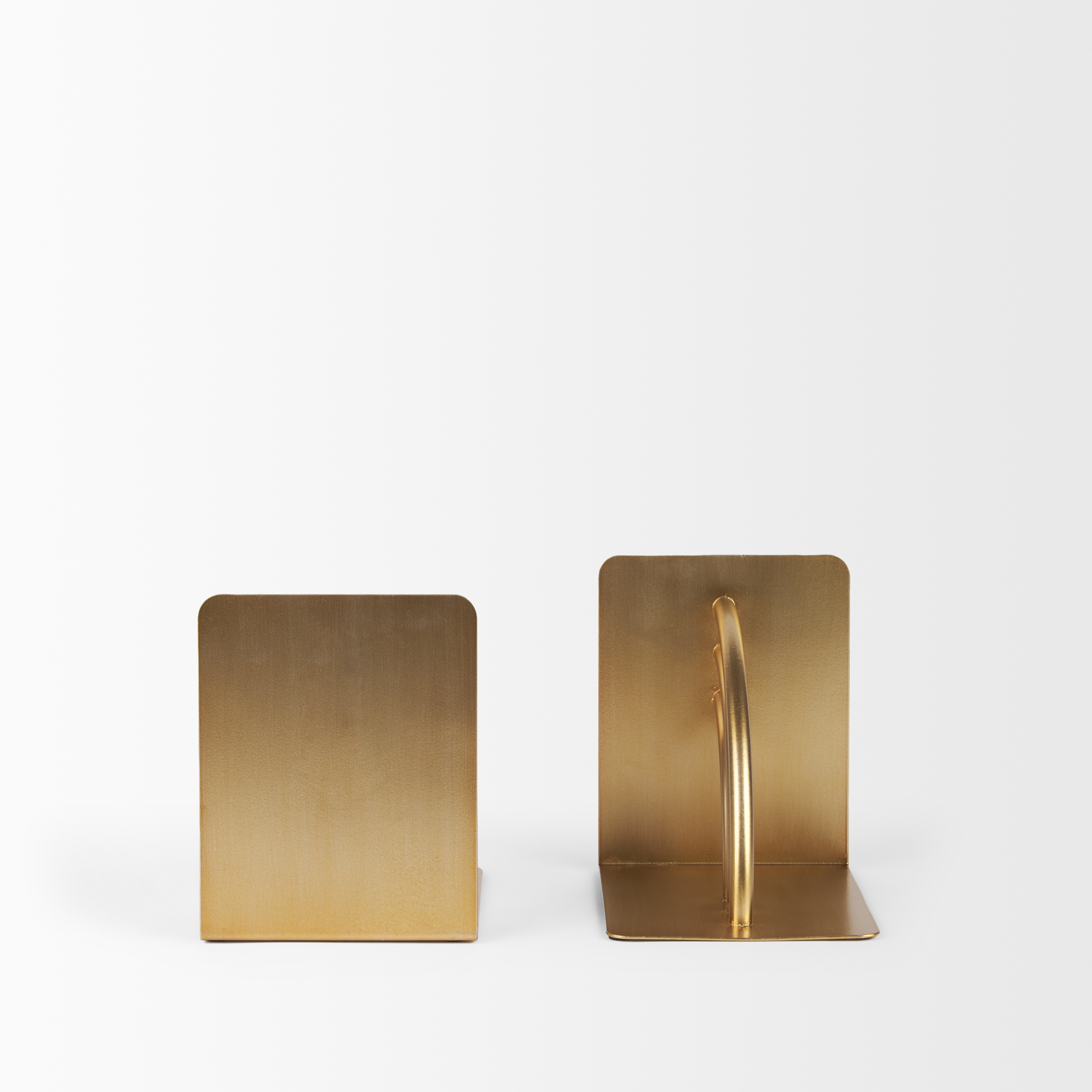 hope gold metal bookends