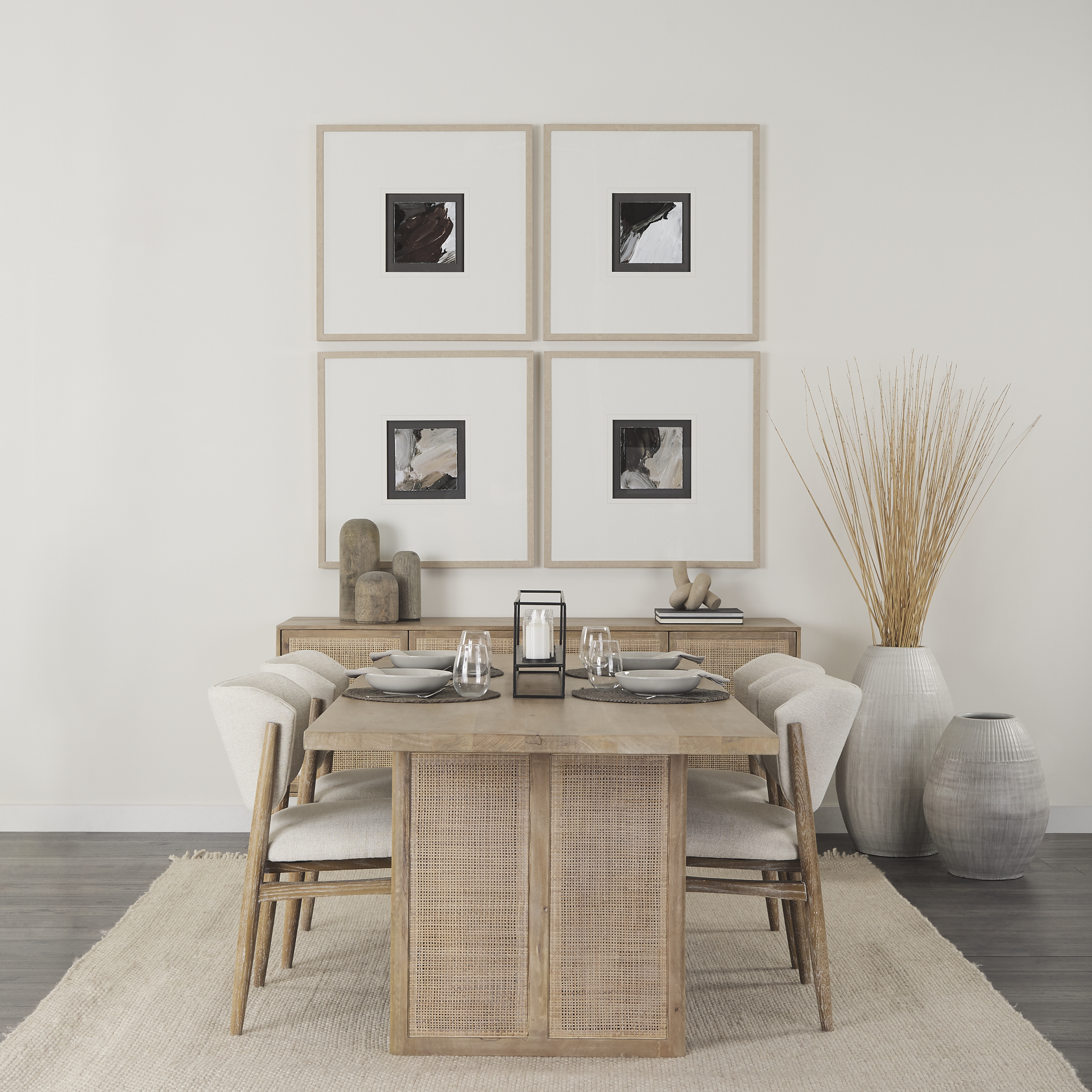 harmonic v by mercana studio a hand embelished textured framed art print matted under glass