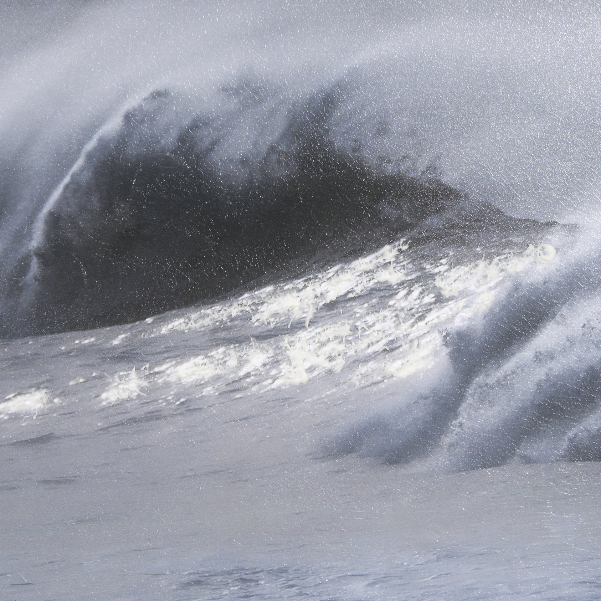 crashing wave by chad mackay a hand embelished textured framed art print matted under glass