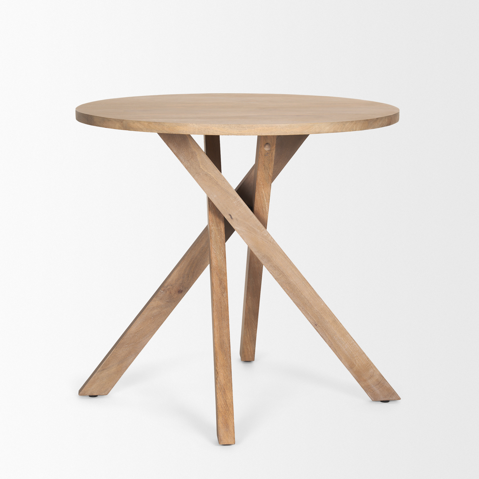 solana light brown wood foyer table